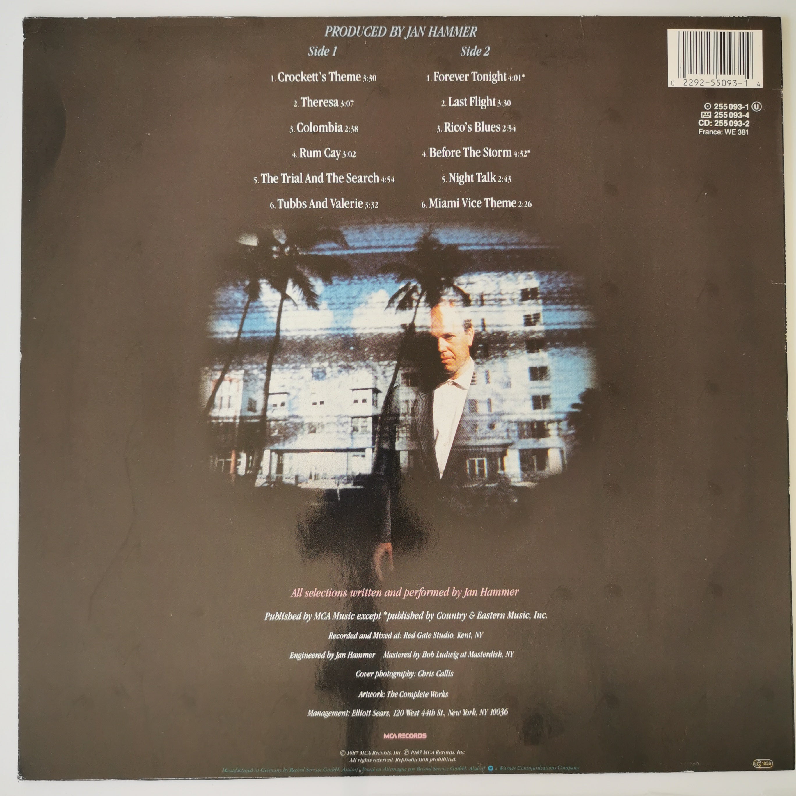 Jan Hammer Escape From Television Vinyl LP