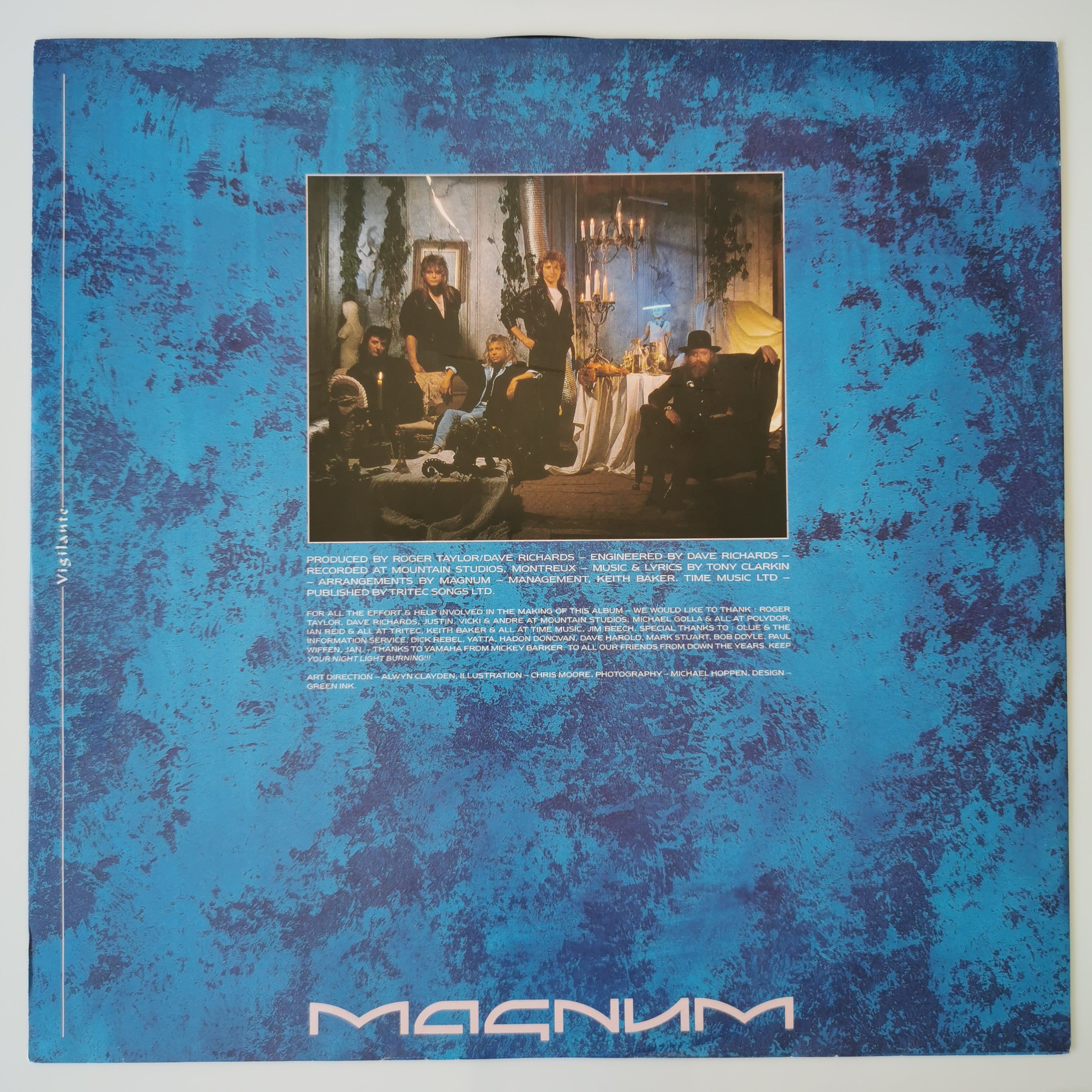 Magnum – Vigilante Vinyl LP Record 1986