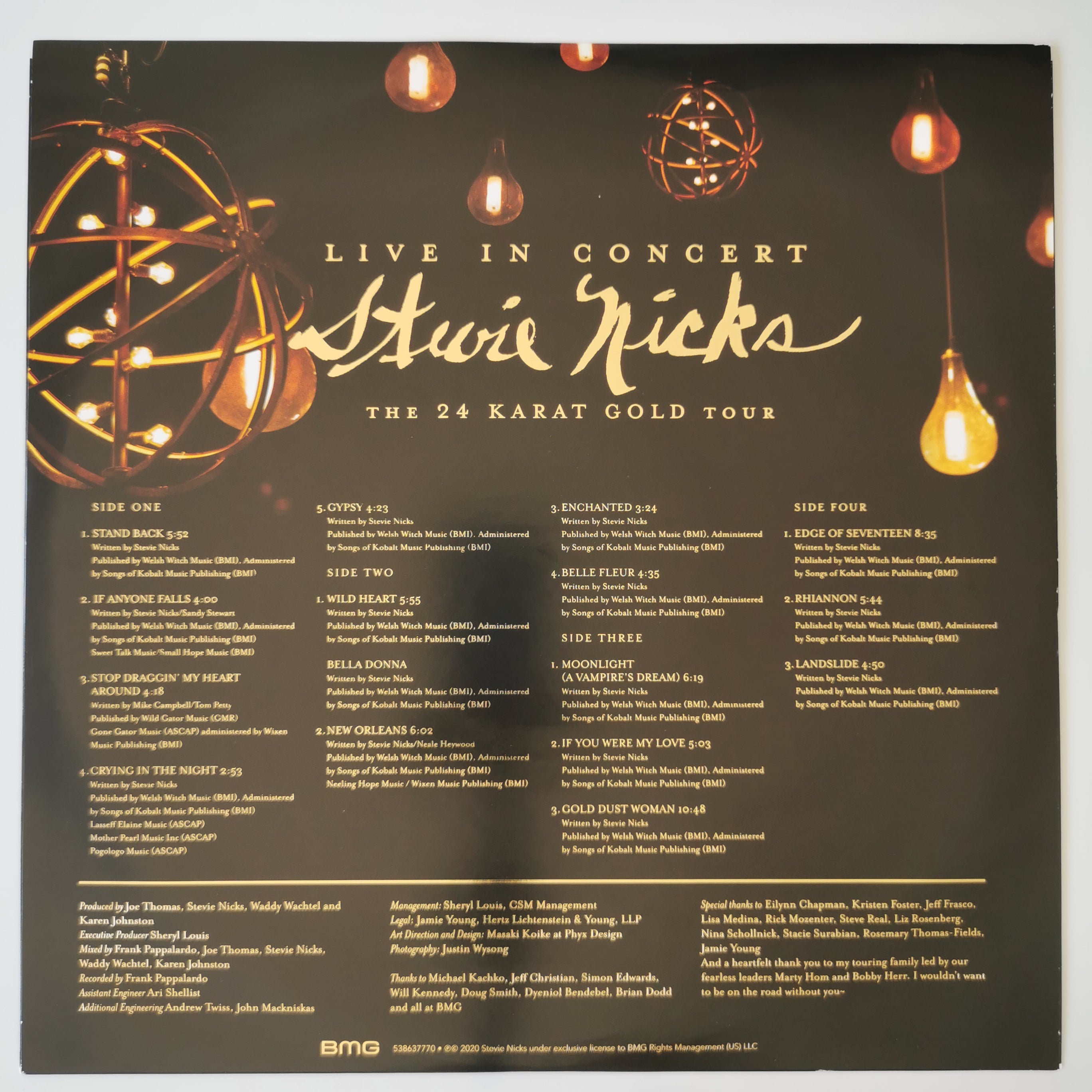 Stevie Nicks – Live In Concert The 24 Karat Gold Tour Vinyl