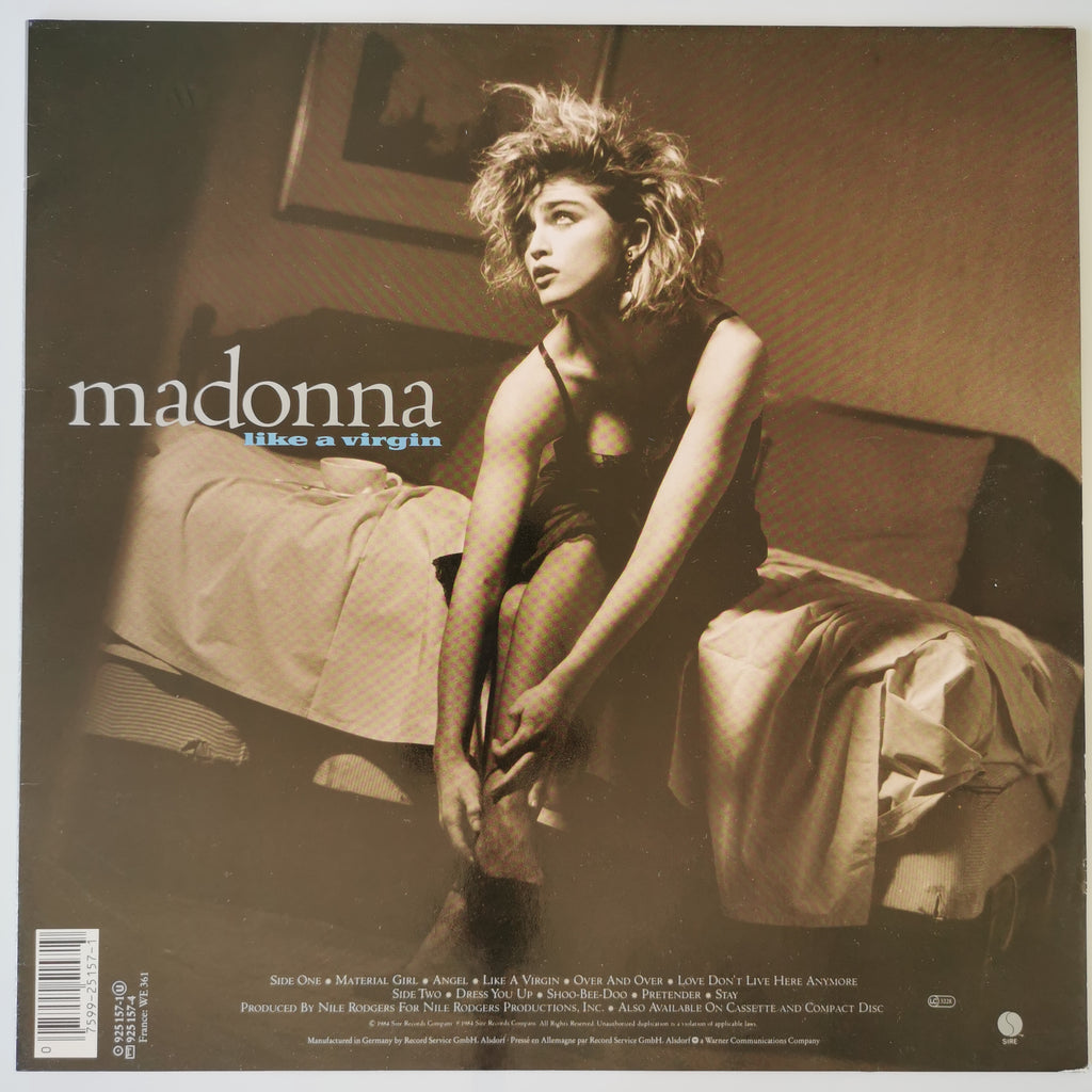 Madonna – Like A Virgin Vinyl LP Record 1985