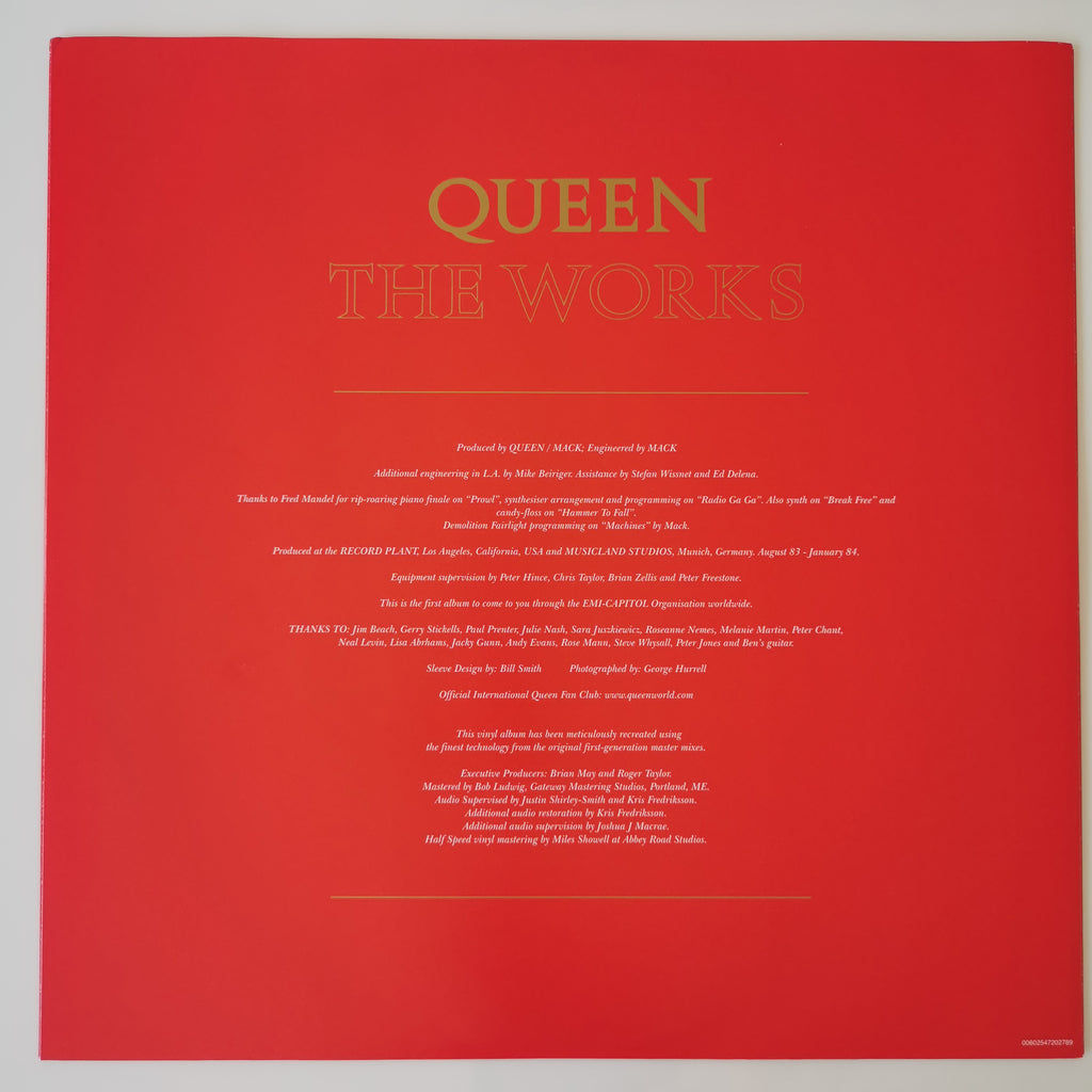 Queen The Works Vinyl LP Record Reissued
