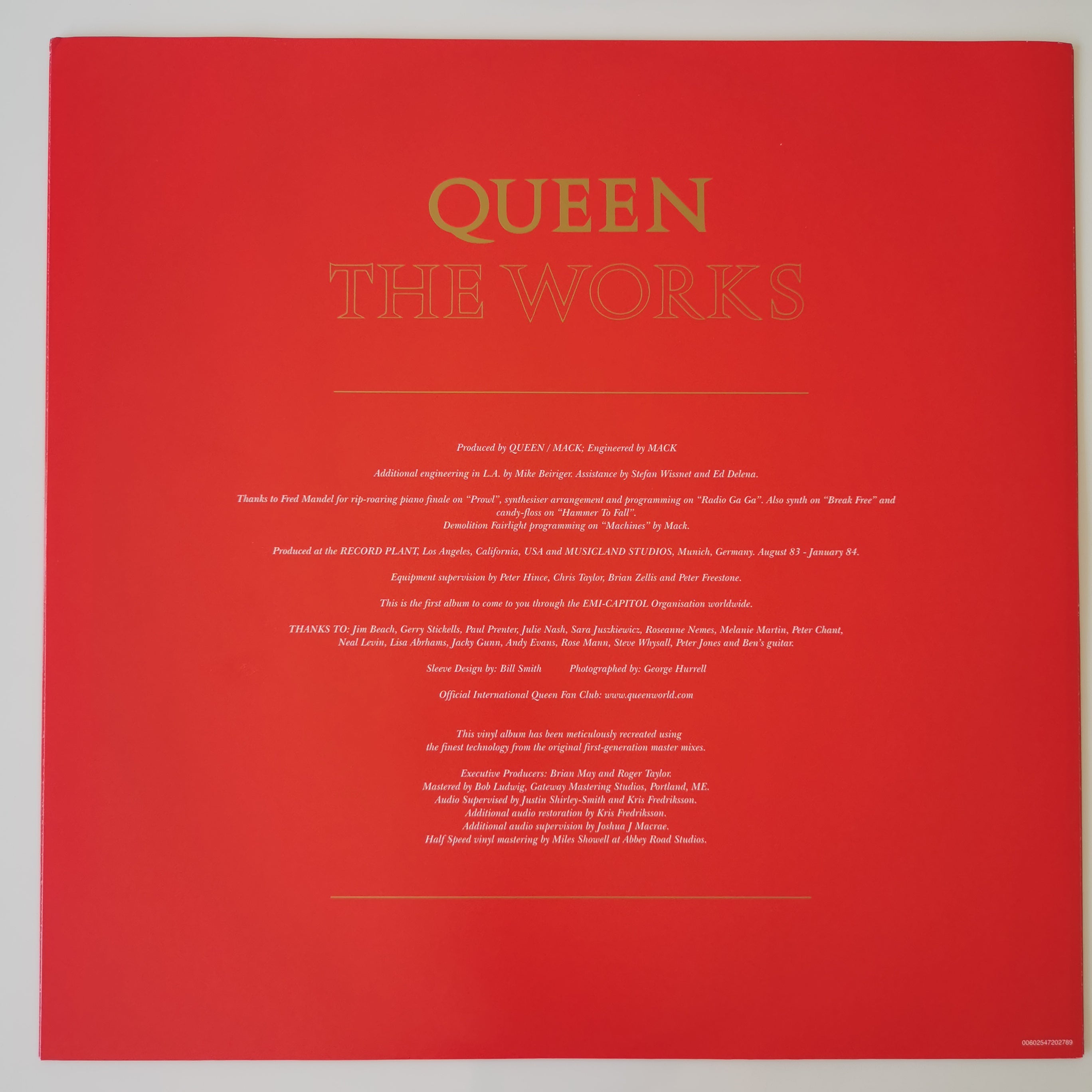 Queen The Works Vinyl LP Record Reissued