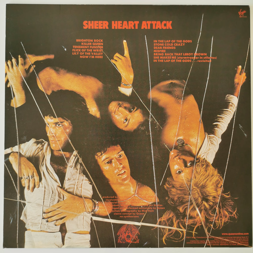 Queen – Sheer Heart Attack Vinyl LP Record Reissued