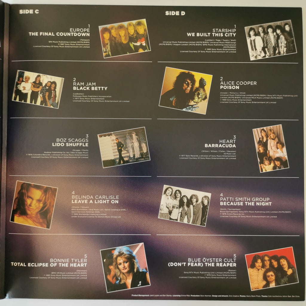 Various – Classic Rock Anthems Double Vinyl LP
