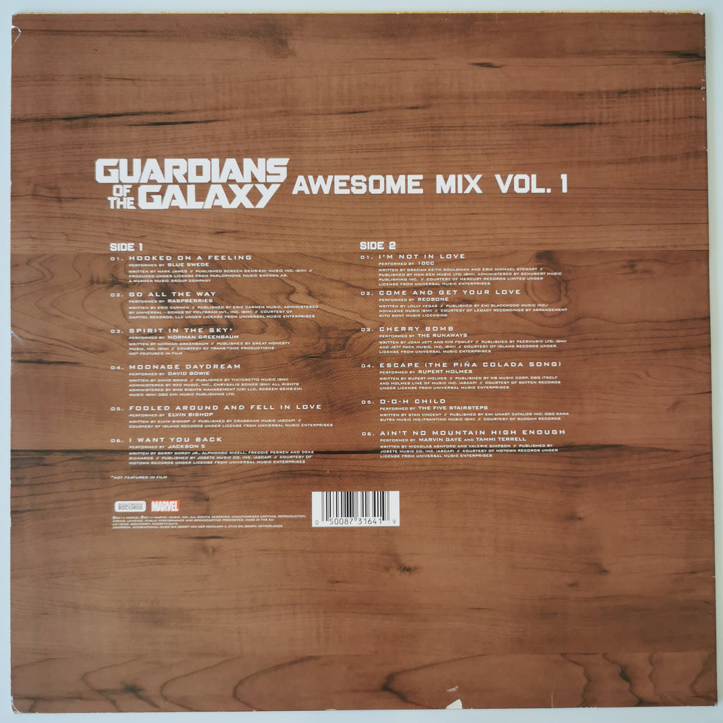 Marvel Guardians Of The Galaxy: Awesome Mix Vol. 1  Vinyl
