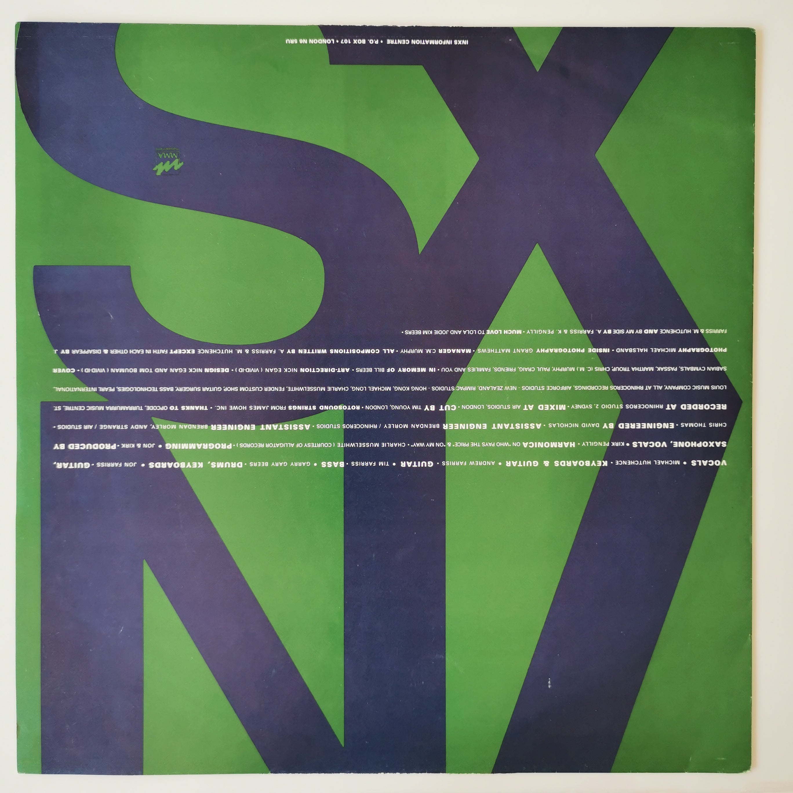 Inxs X Vinyl LP Record 1990