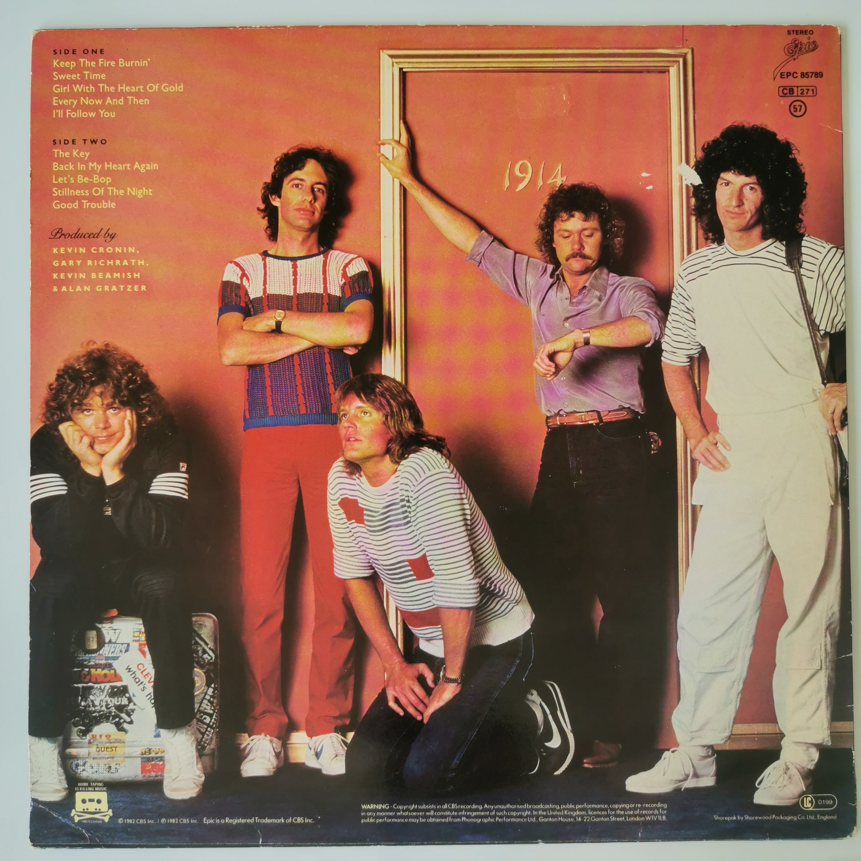 REO Speedwagon – Good Trouble Vinyl LP 1982