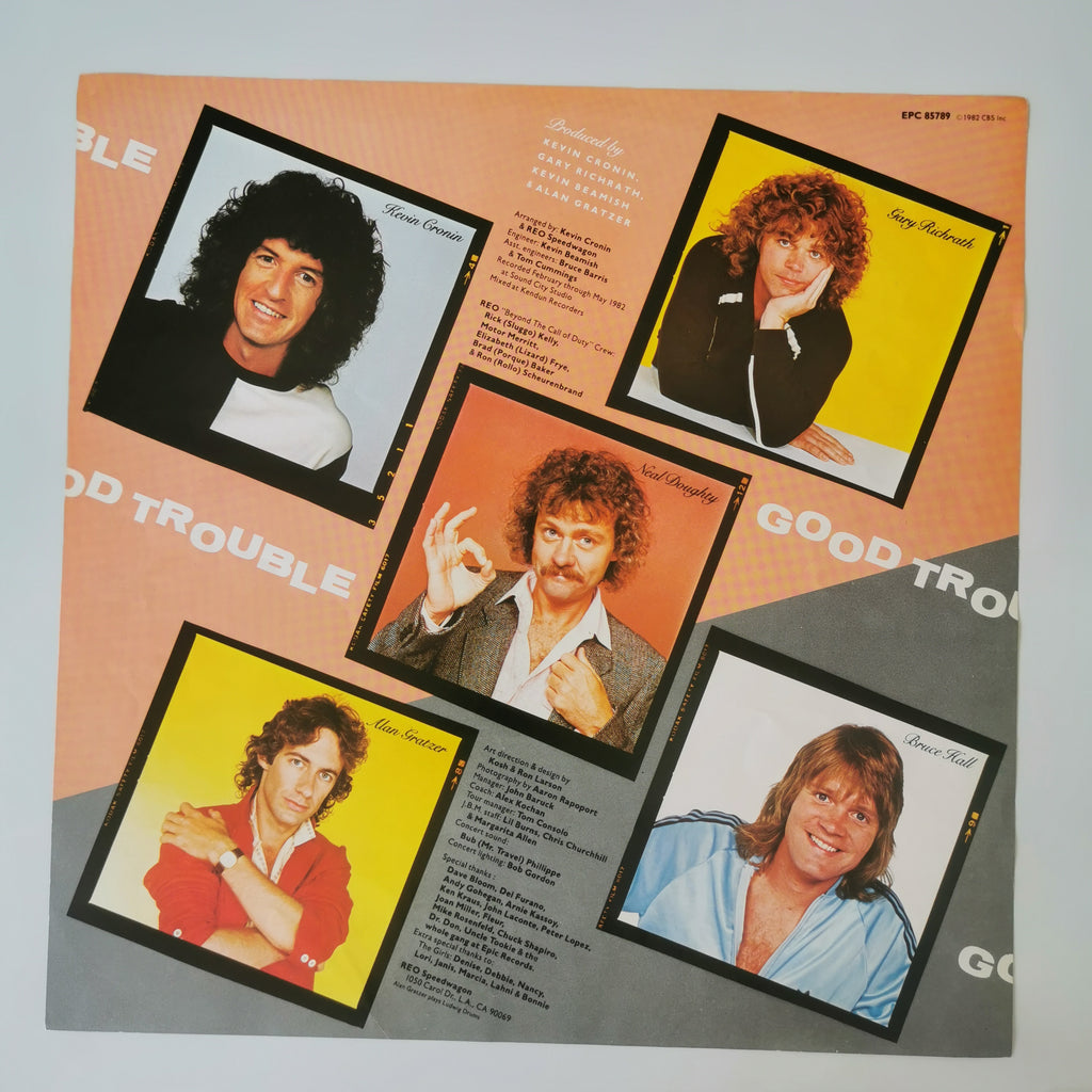 REO Speedwagon – Good Trouble Vinyl LP 1982