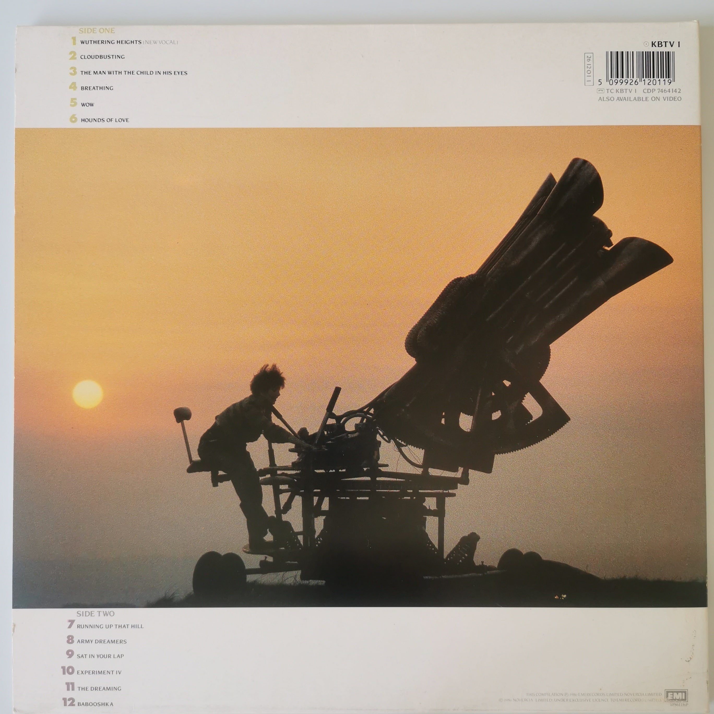 Kate Bush The Whole Story Vinyl LP Record