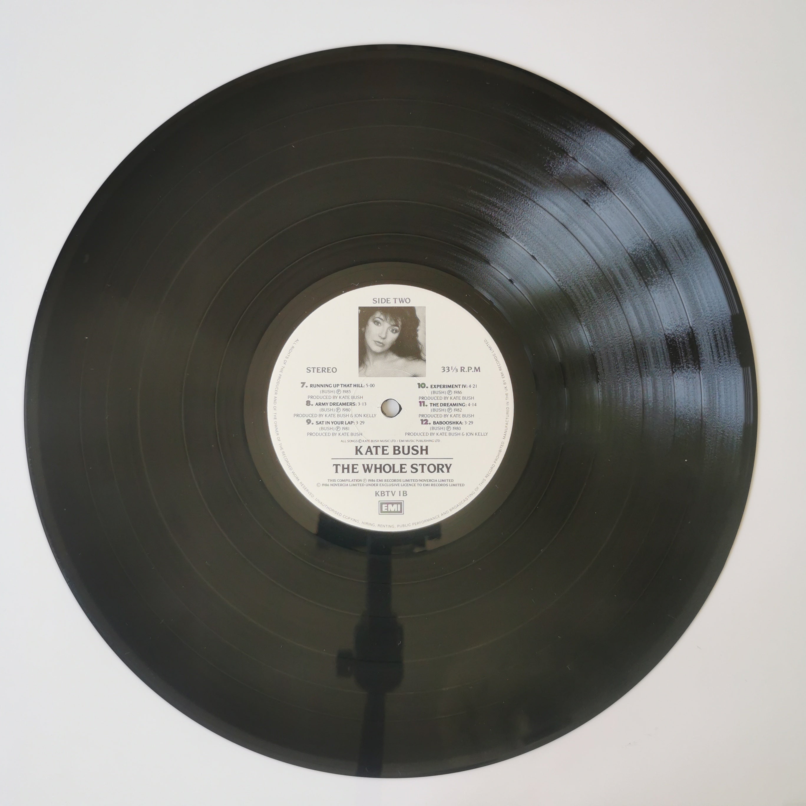 Kate Bush The Whole Story Vinyl LP Record