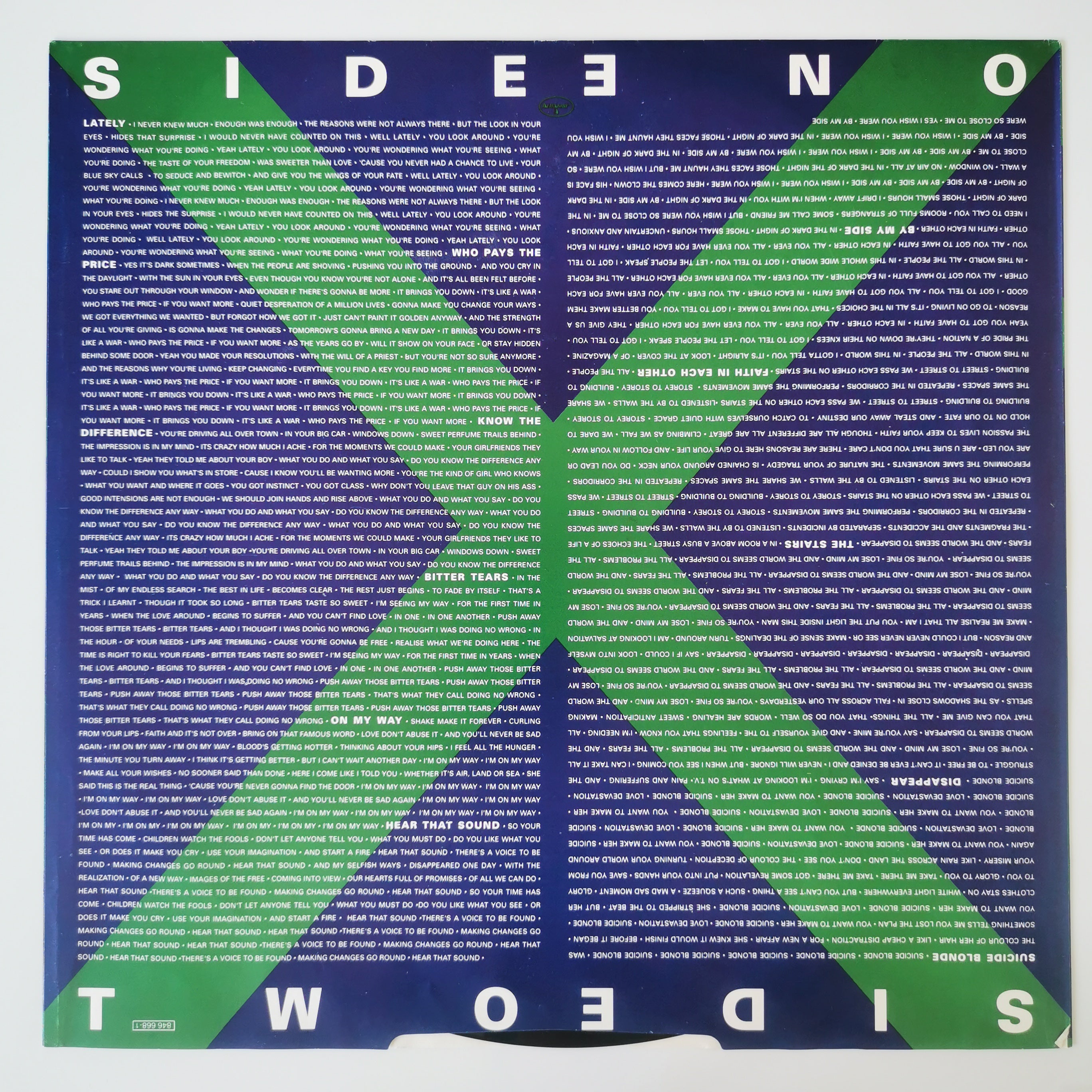 Inxs X Vinyl LP 1990