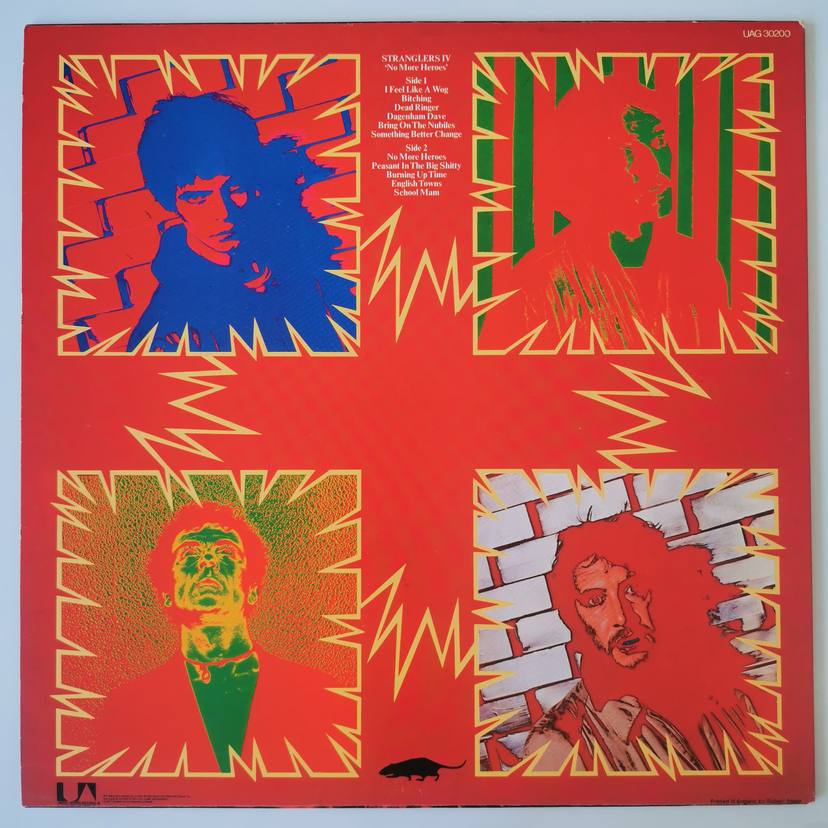 The Stranglers No More Heroes - Vinyl LP Record