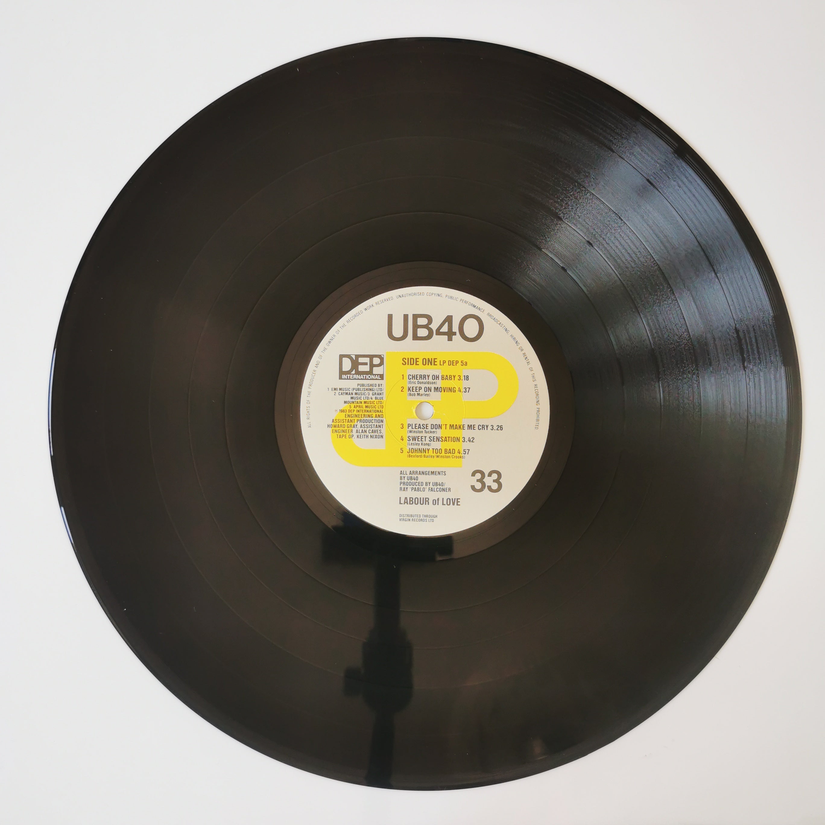 UB40 – Labour Of Love Vinyl LP Record 1983