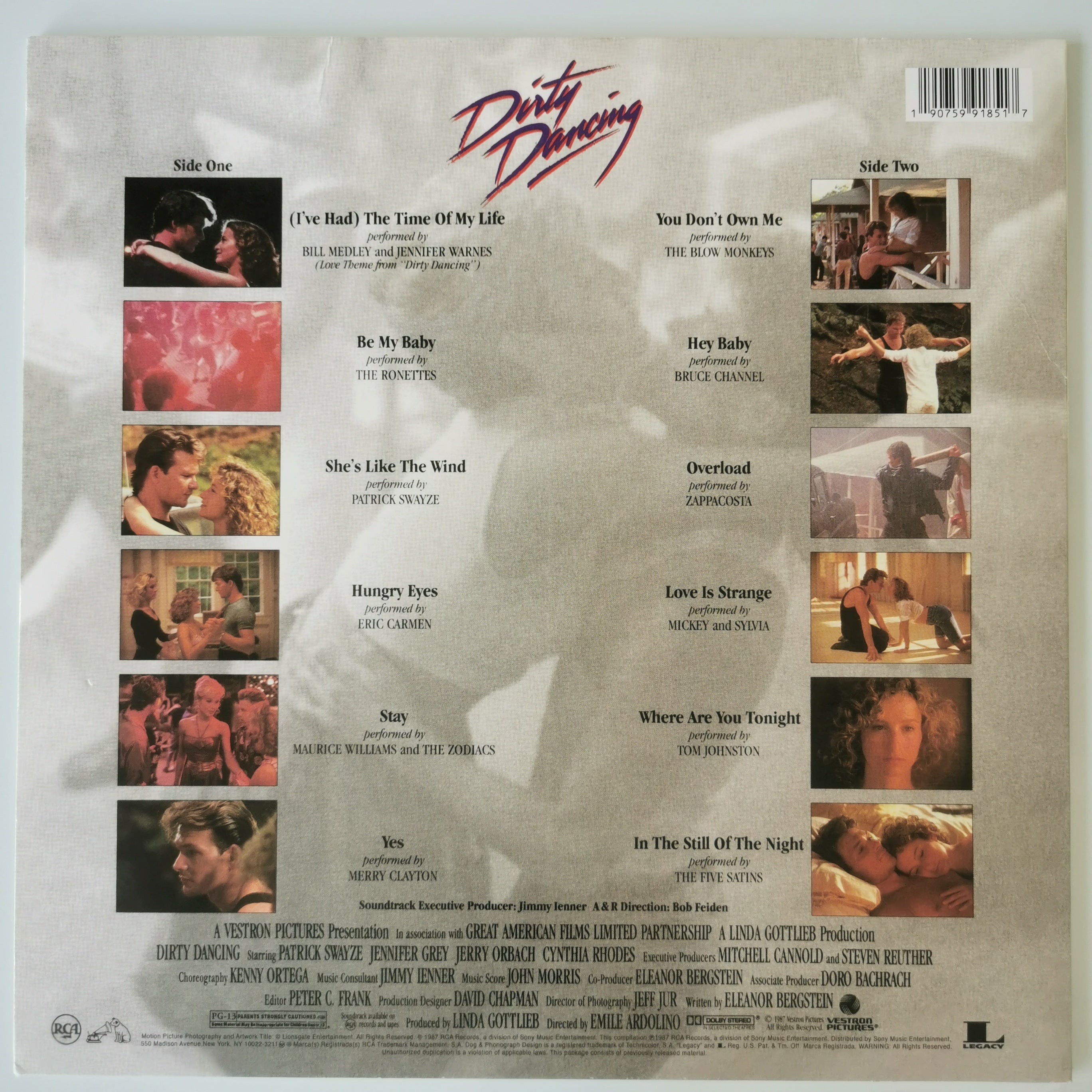 Original Soundtrack Dirty Dancing Vinyl LP