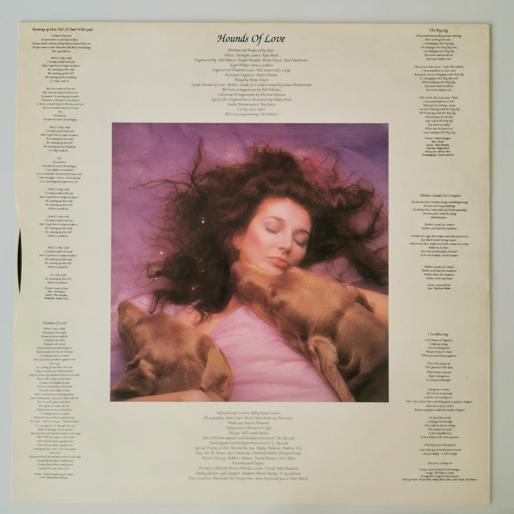 Kate Bush Hounds Of Love UK Vinyl LP 1985