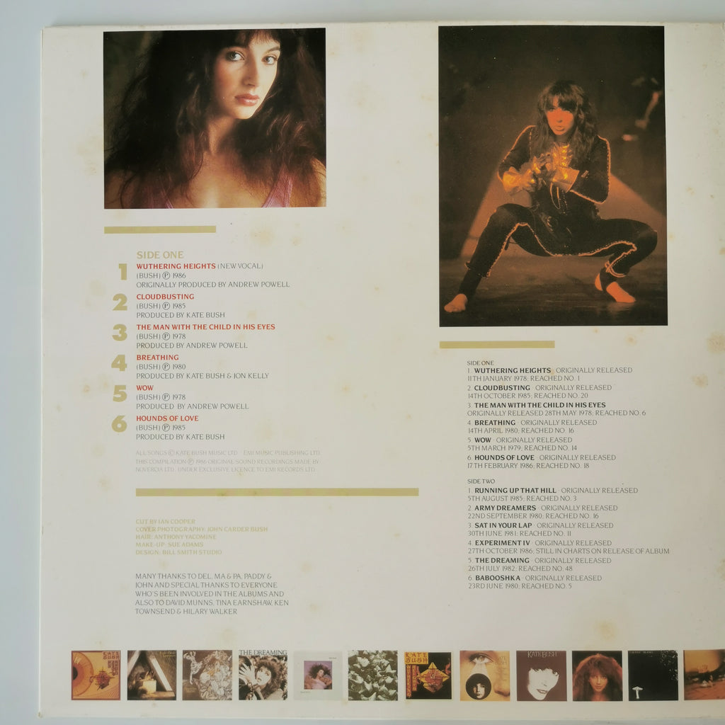 Kate Bush The Whole Story Vinyl LP 1986