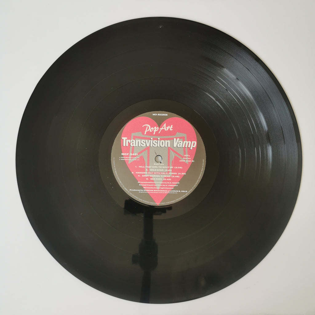 Transvision Vamp Pop Art Vinyl LP Record 1988