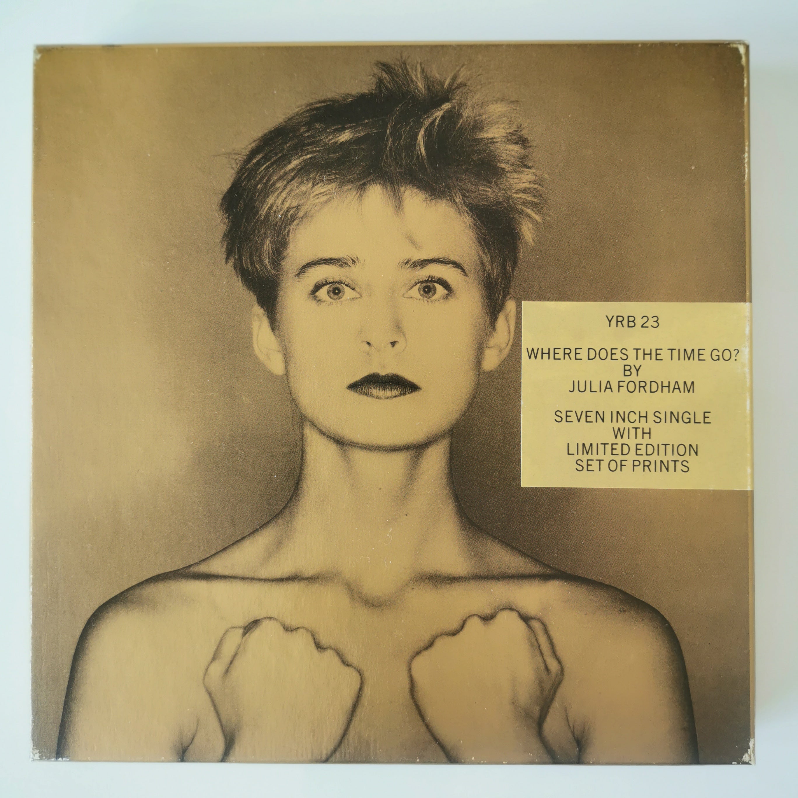 Julia Fordham - Where Does The Time Go? 7"Single Box Set
