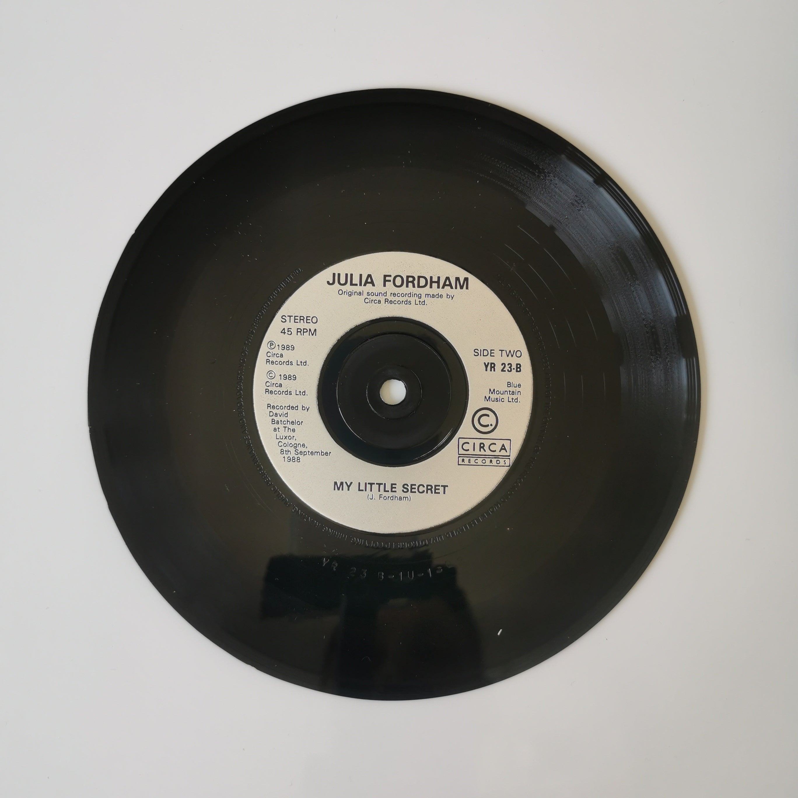 Julia Fordham - Where Does The Time Go? 7"Single Box Set