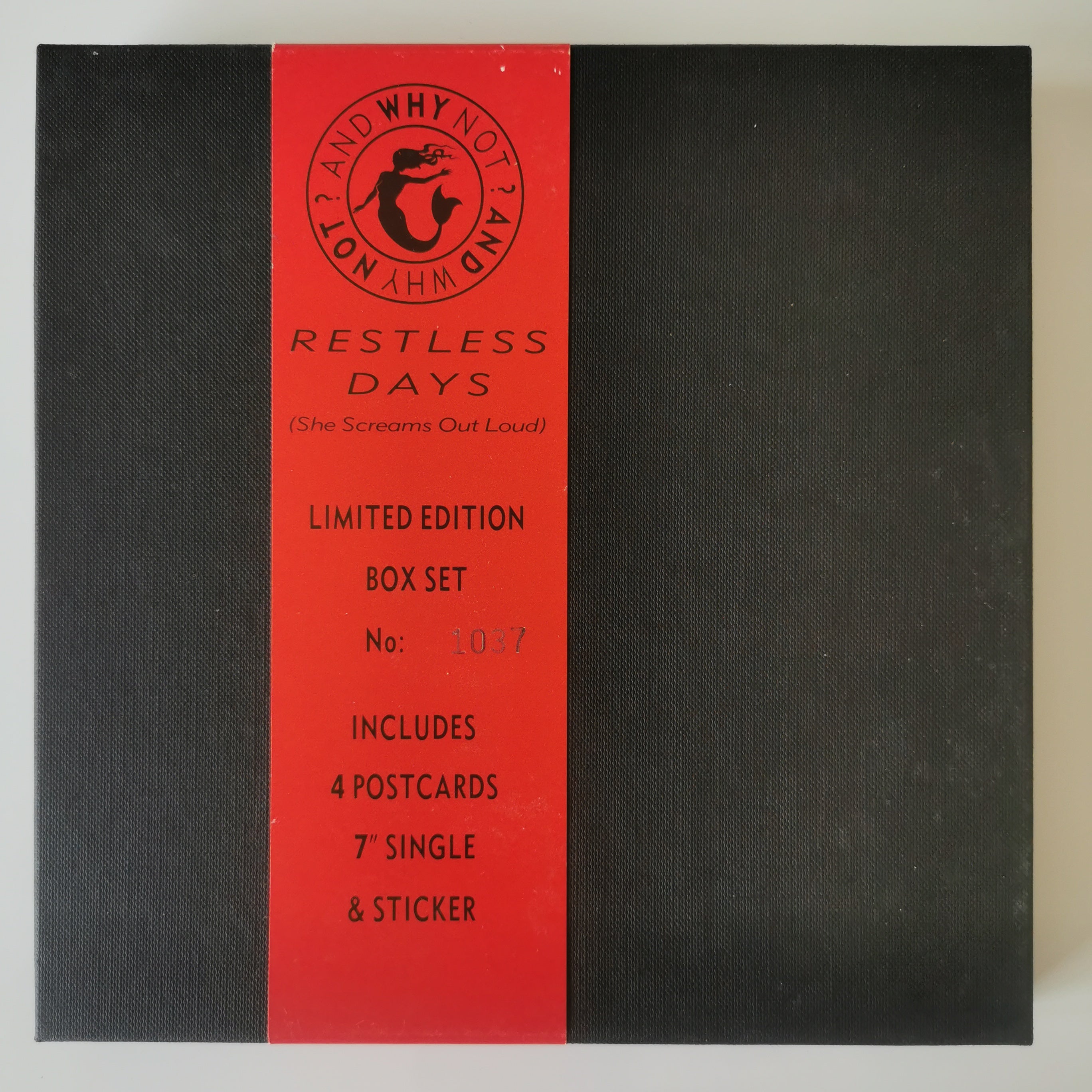 And Why Not Restless Days 7" box set vinyl