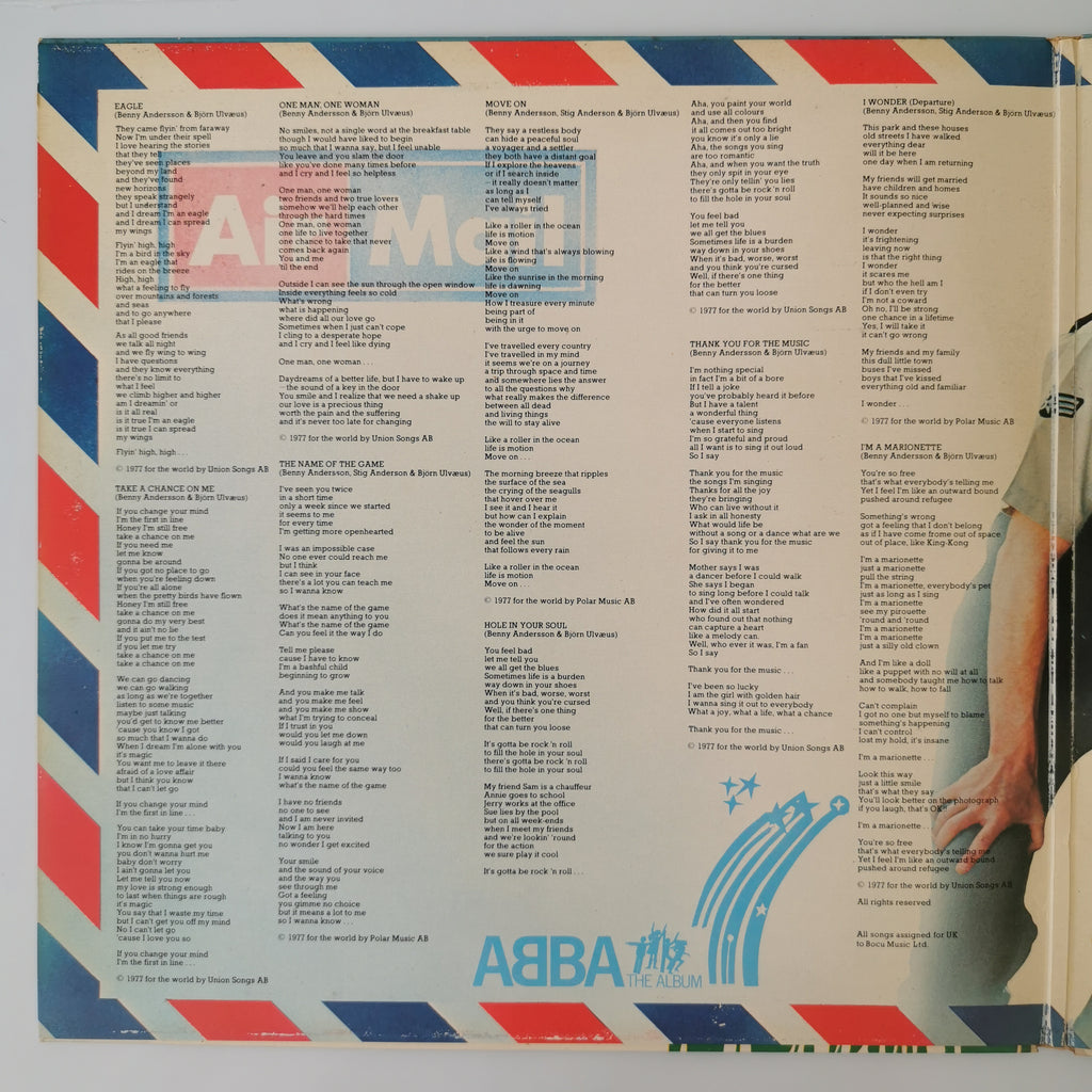 ABBA - The Album - Gatefold LP Vinyl Record
