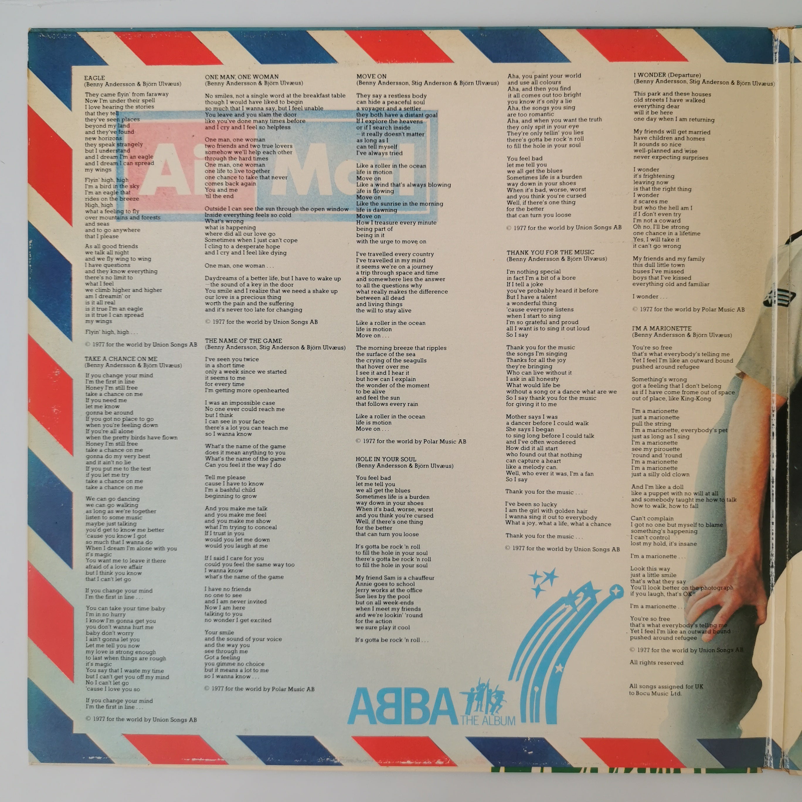 ABBA - The Album - Gatefold LP Vinyl Record