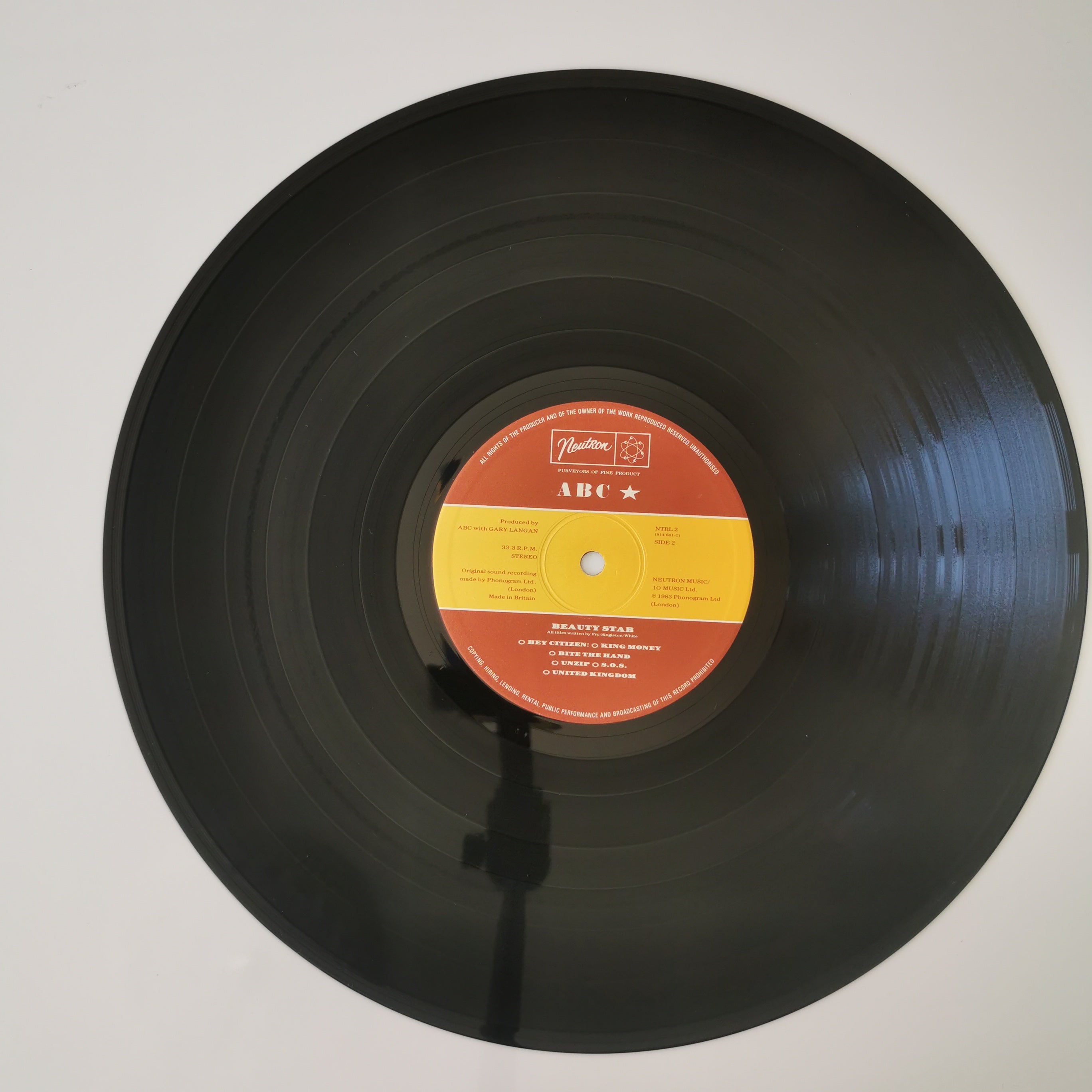 ABC Beauty Stab Vinyl LP Record 1983