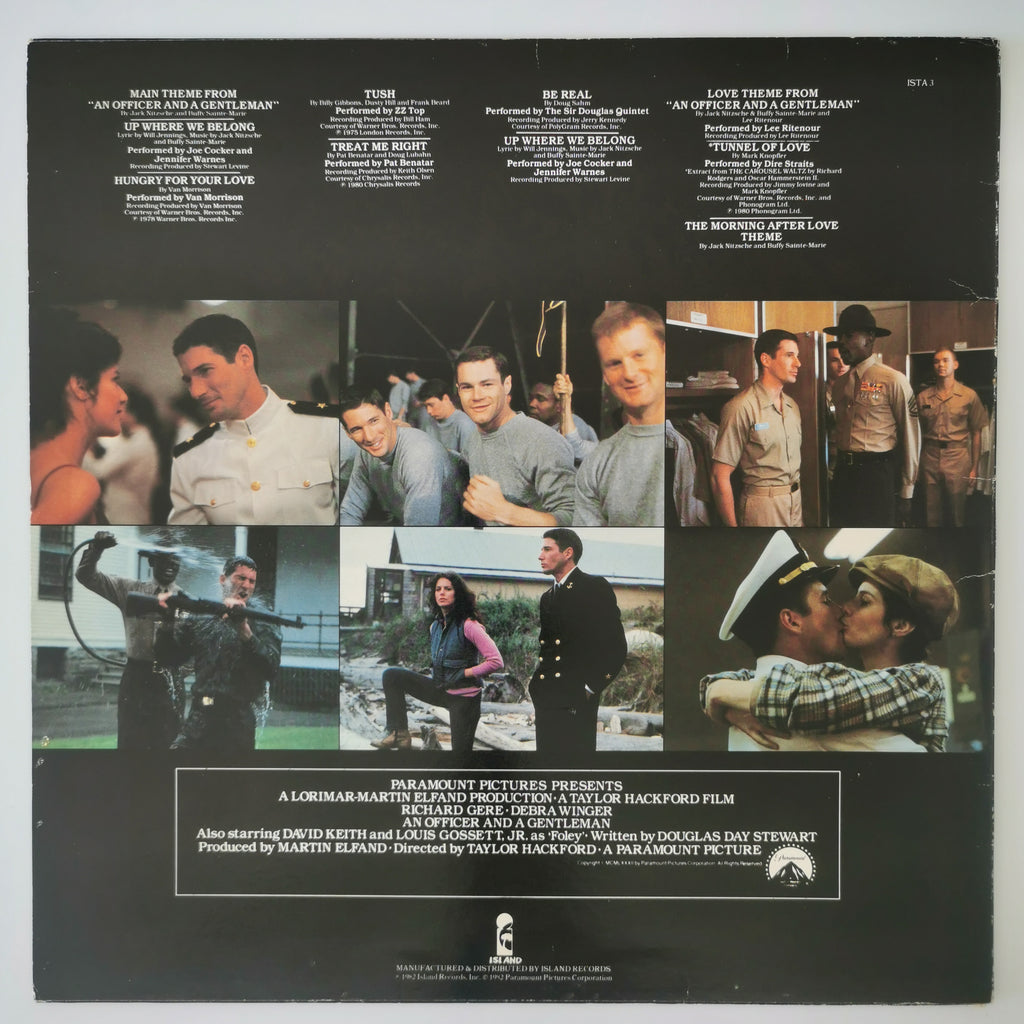 Soundtrack An Officer And A Gentleman Vinyl LP Record