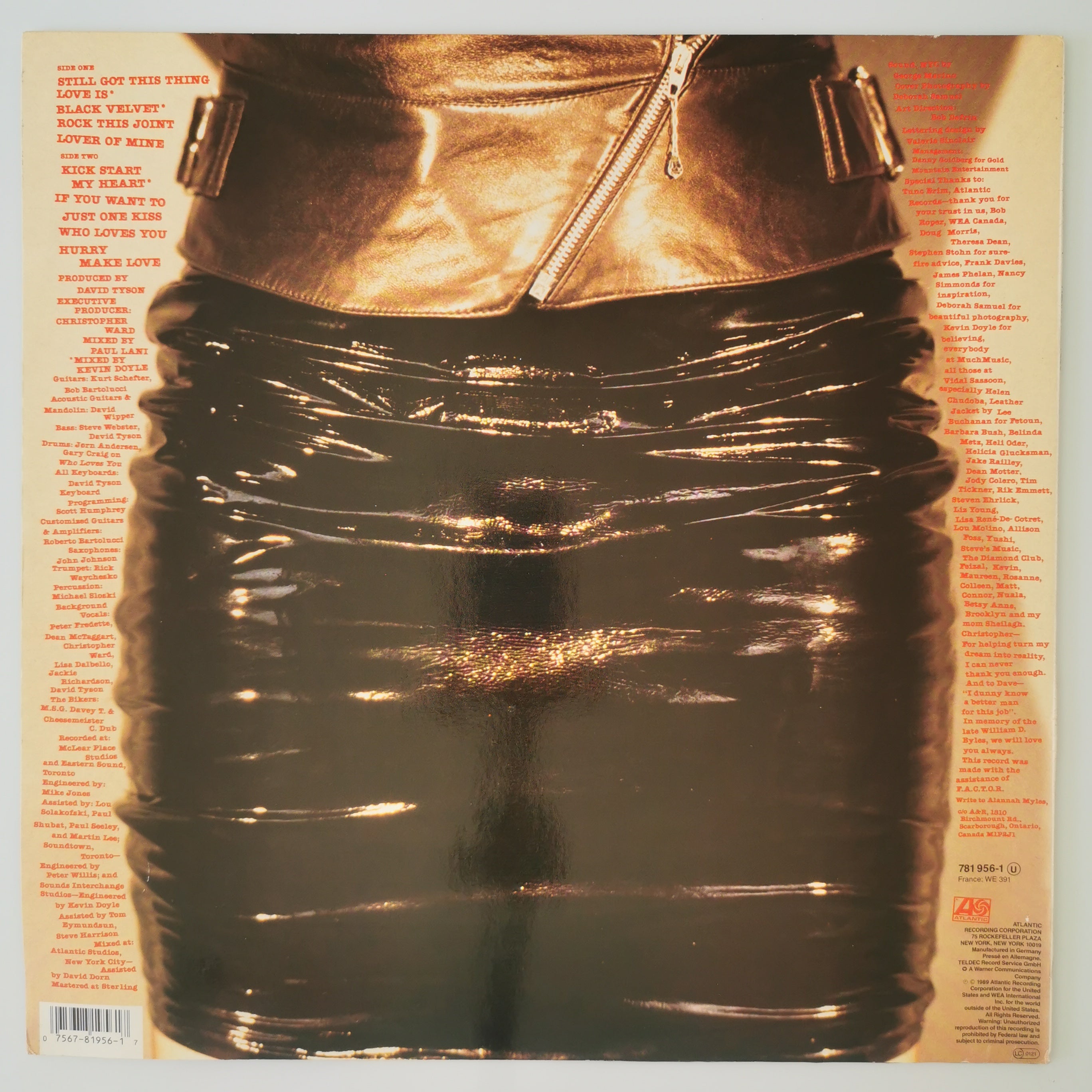 Alannah Myles Alannah Myles Vinyl LP Record