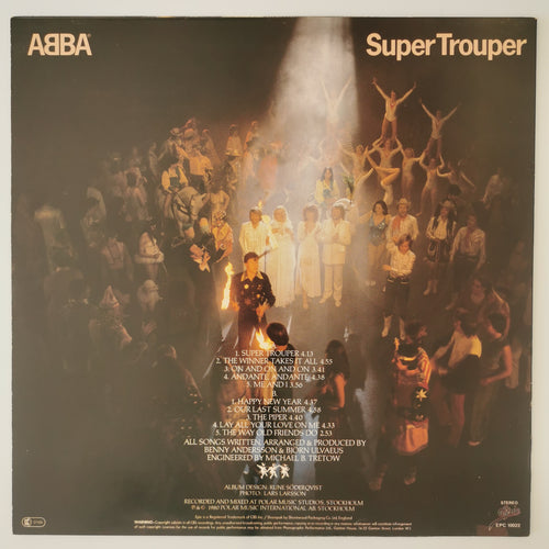 ABBA – Super Trouper Vinyl LP Record 1980