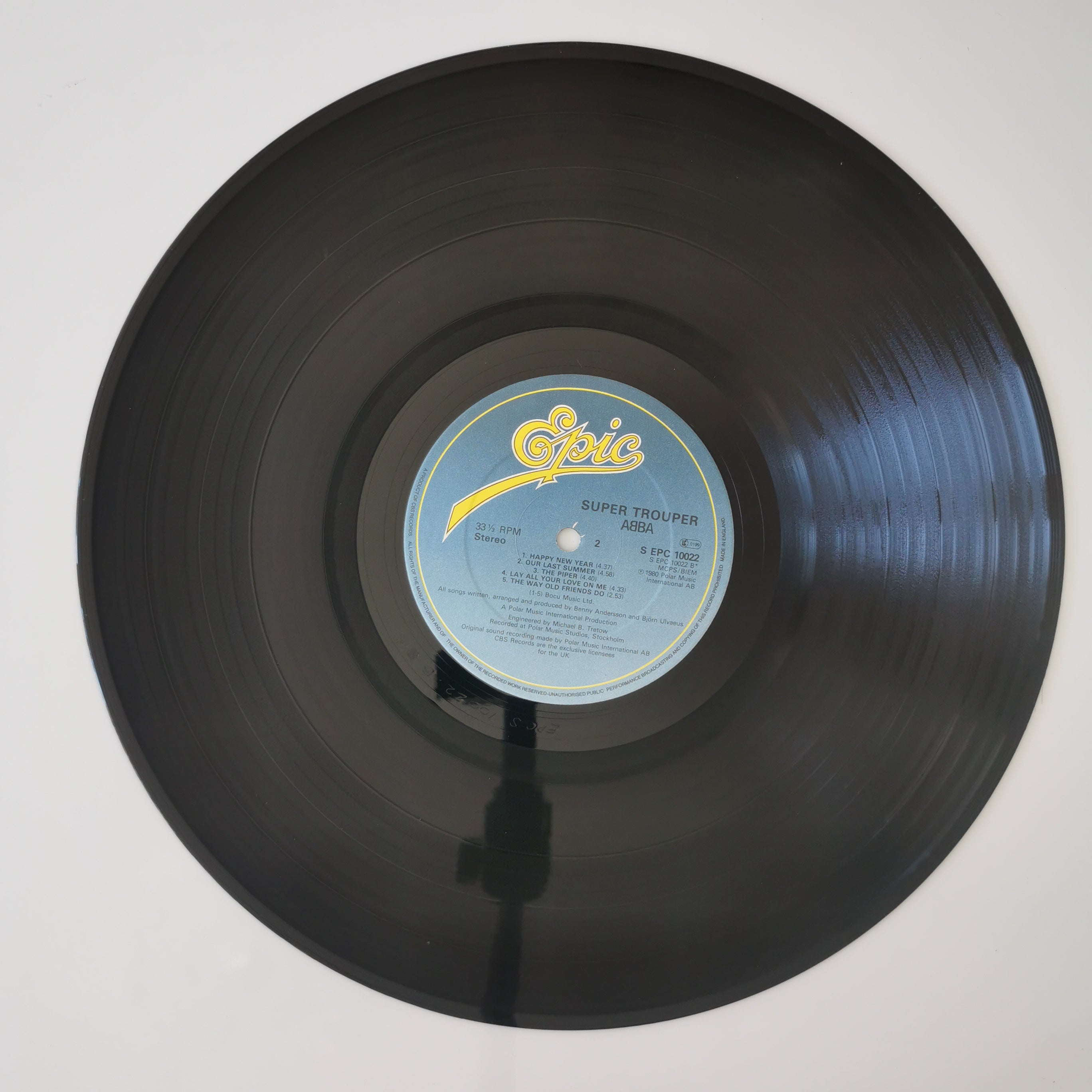 ABBA – Super Trouper Vinyl LP Record 1980