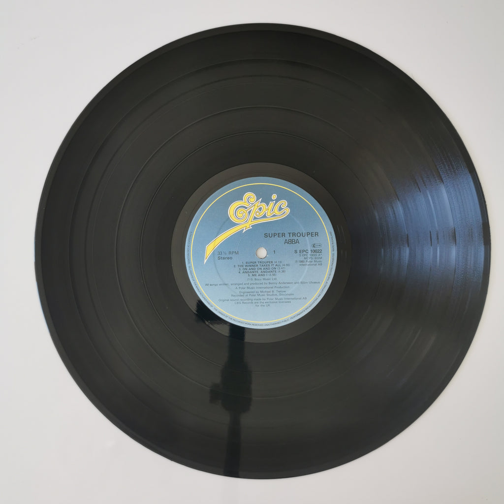 ABBA – Super Trouper Vinyl LP Record 1980