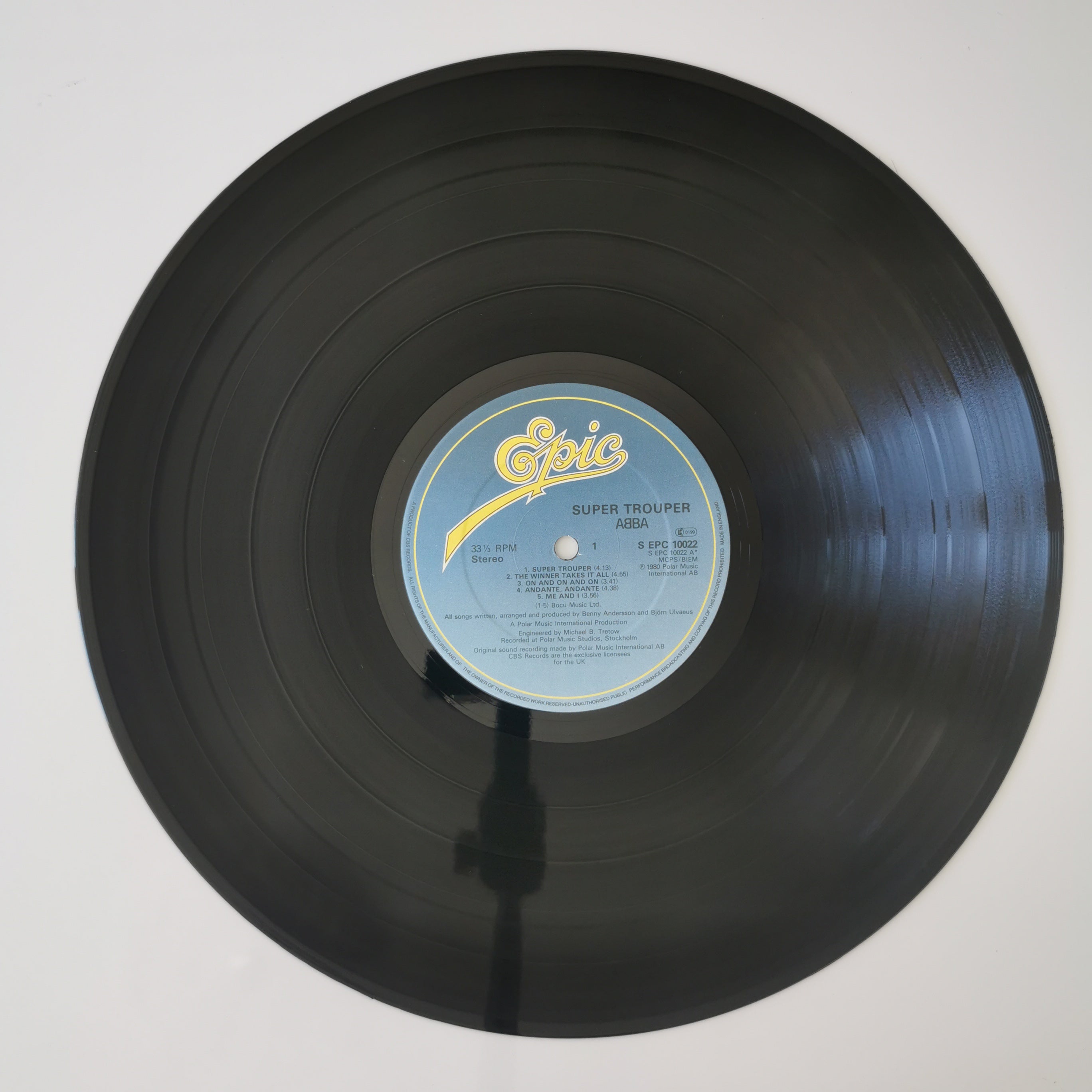 ABBA – Super Trouper Vinyl LP Record 1980