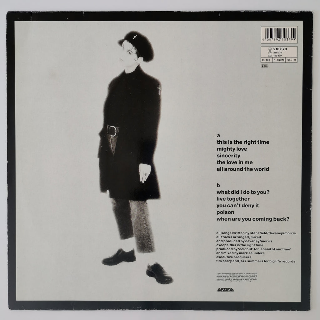 Lisa Stansfield – Affection Vinyl LP Record