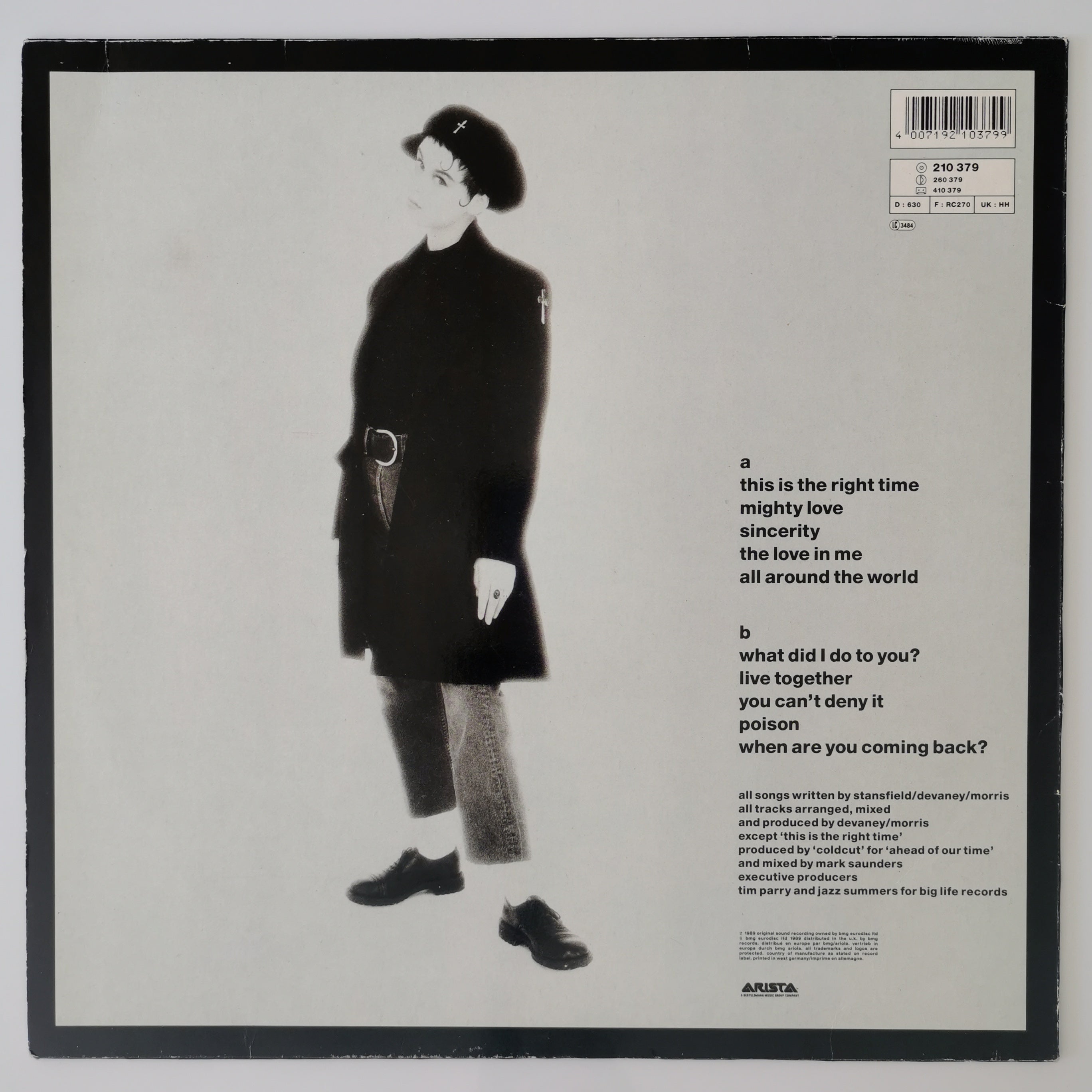 Lisa Stansfield – Affection Vinyl LP Record