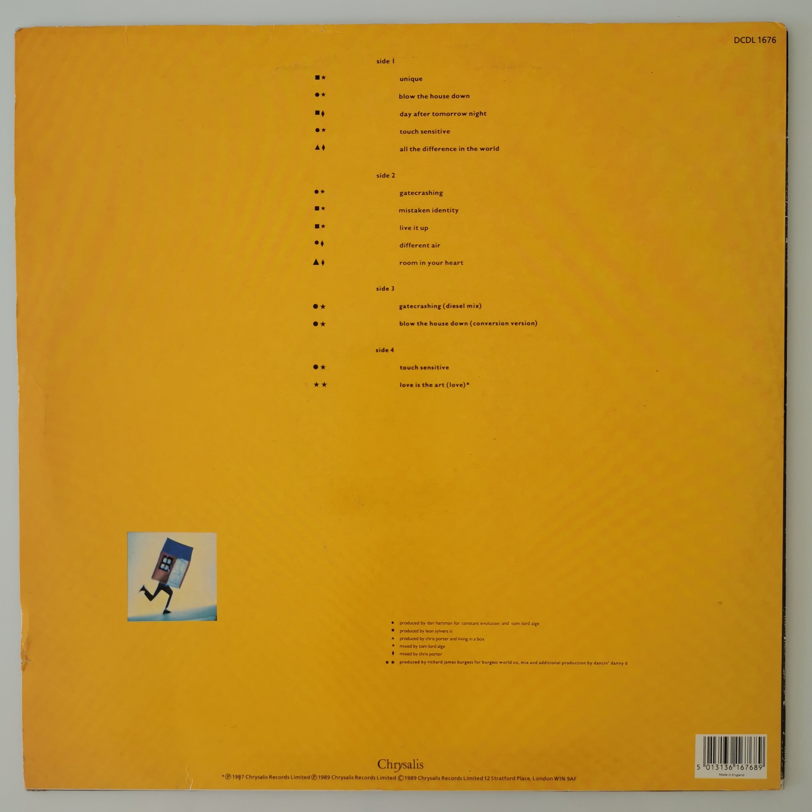 Living In A Box – Gatecrashing Vinyl LP Inc Bonus LP