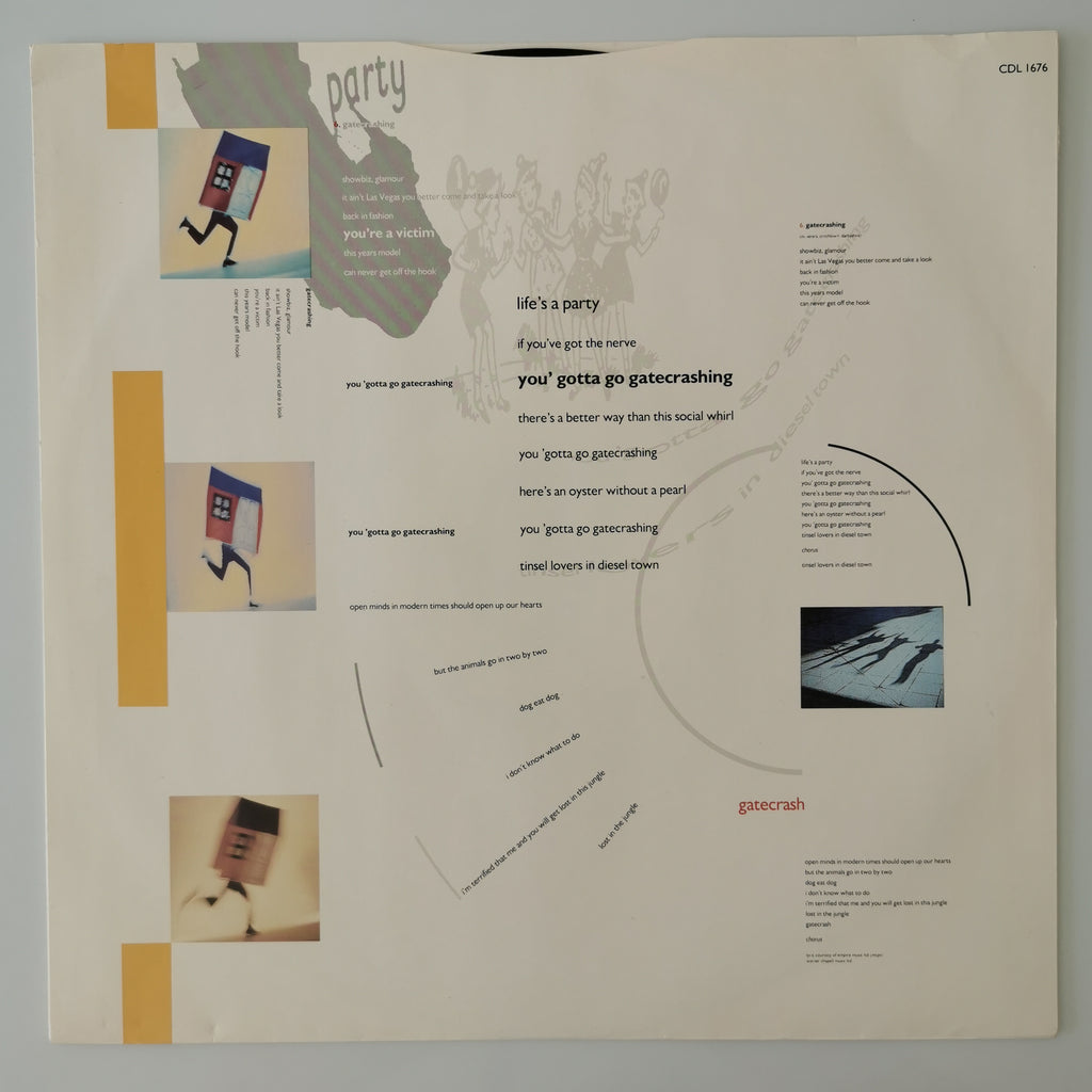 Living In A Box – Gatecrashing Vinyl LP Inc Bonus LP