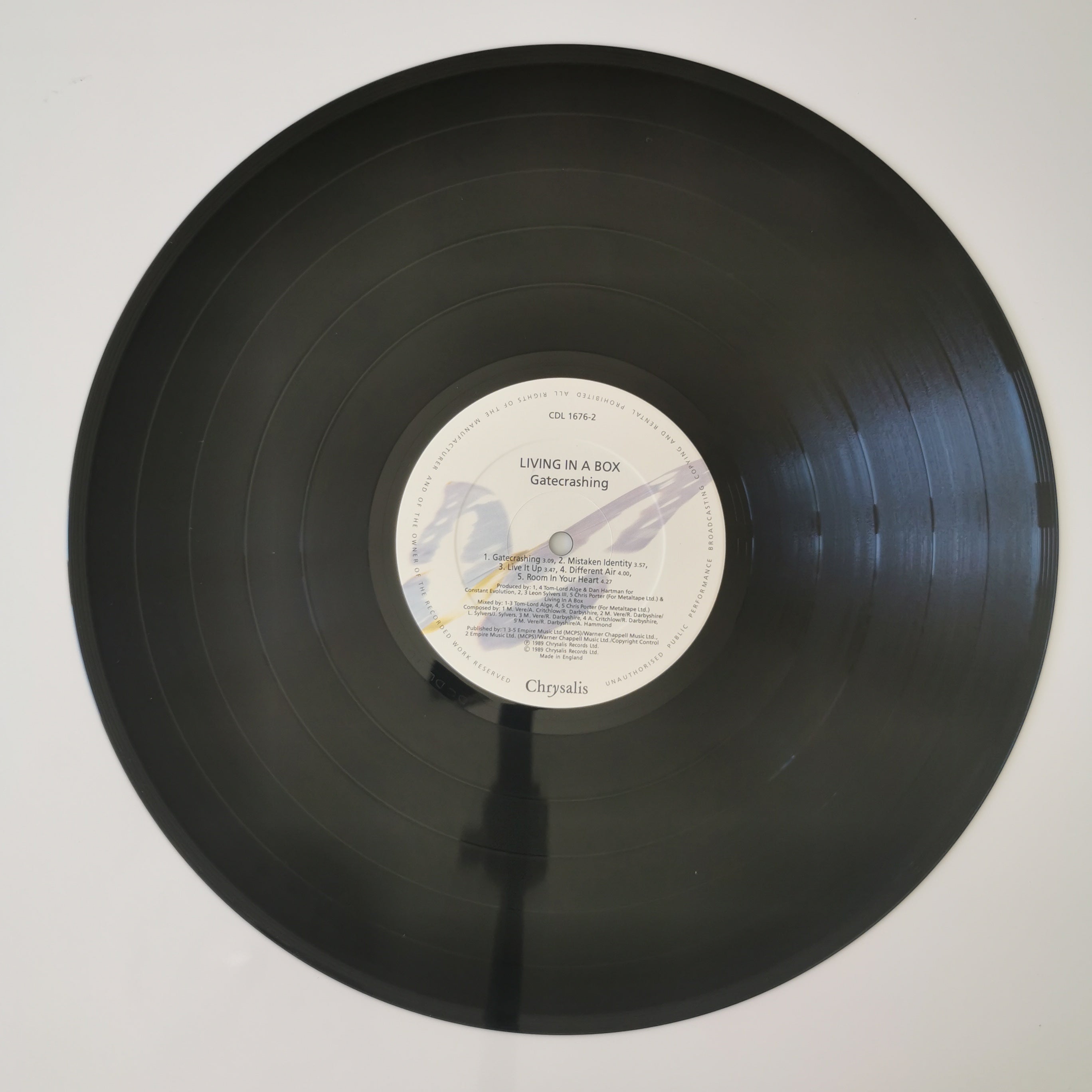 Living In A Box – Gatecrashing Vinyl LP Inc Bonus LP