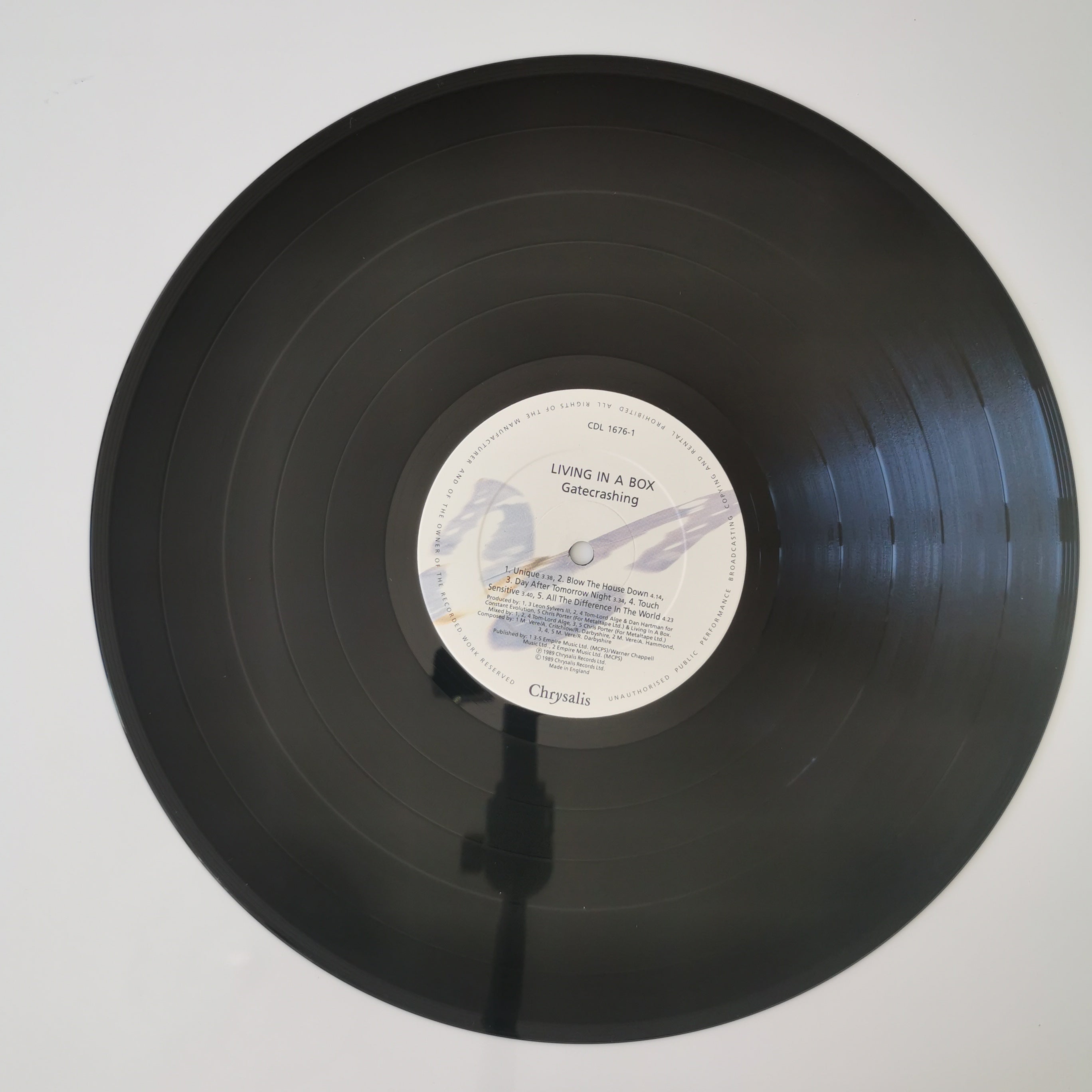 Living In A Box – Gatecrashing Vinyl LP Inc Bonus LP