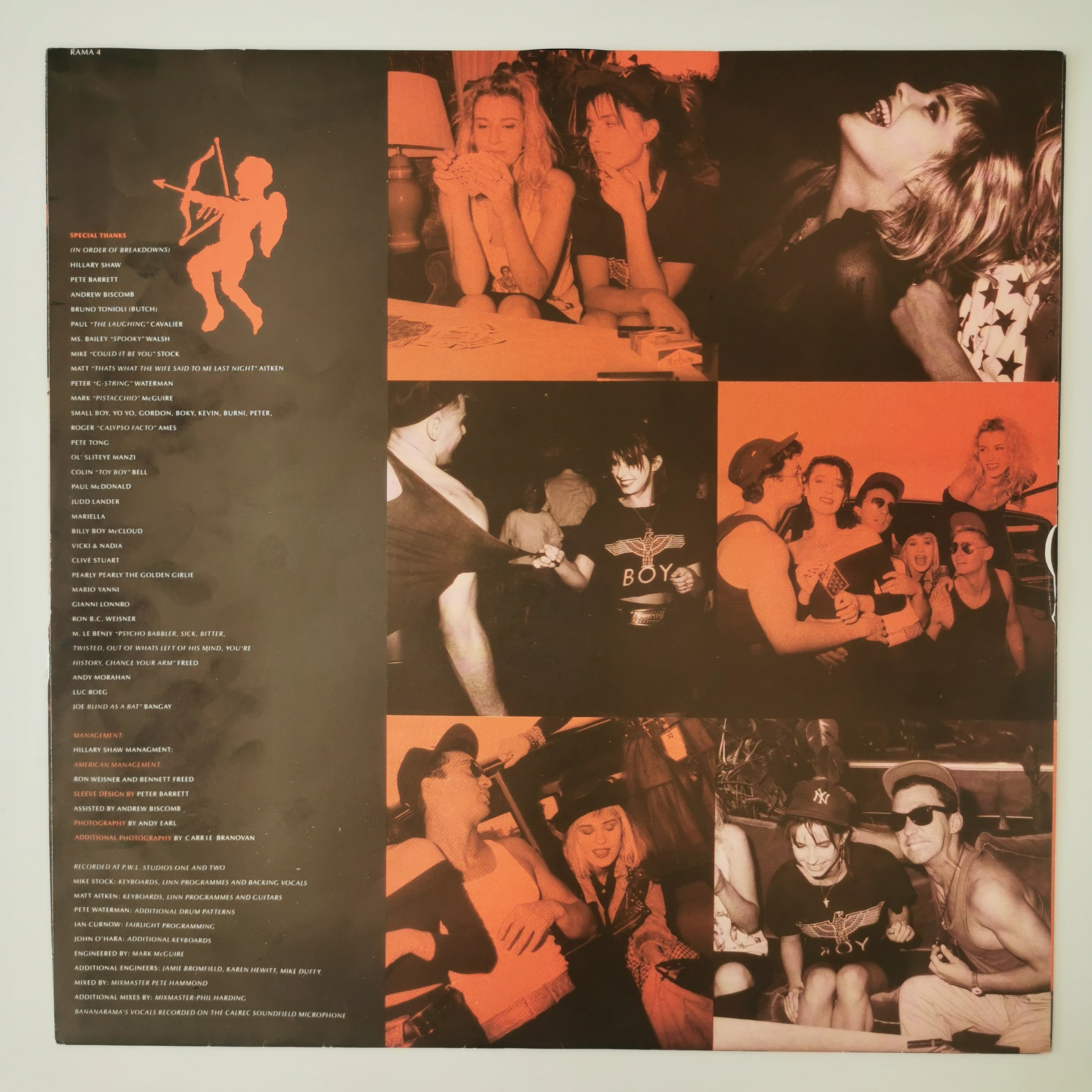 Bananarama – Wow! Double LP Inc Bonus Mixes LP
