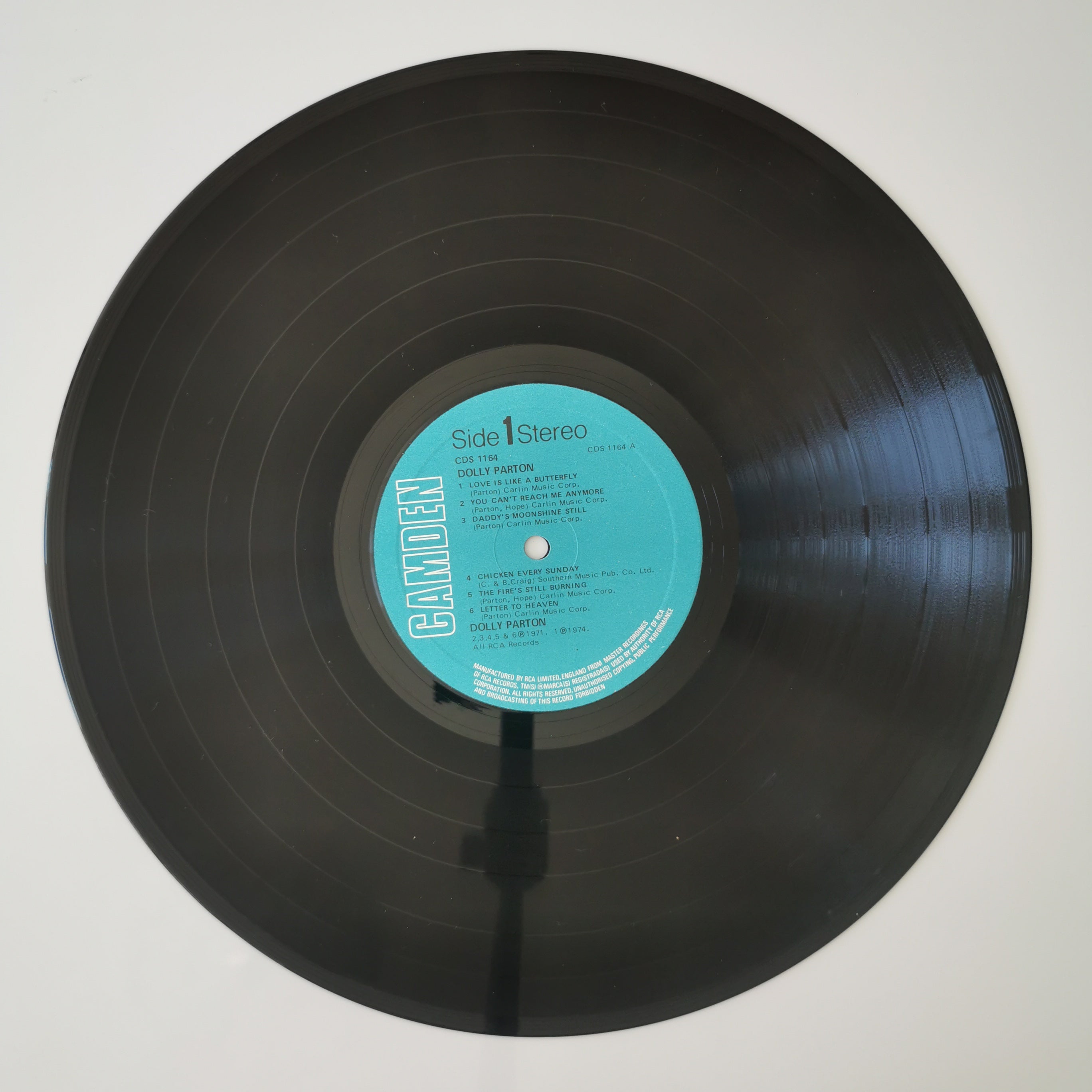 Dolly Parton – Real Love Vinyl LP Record 1985