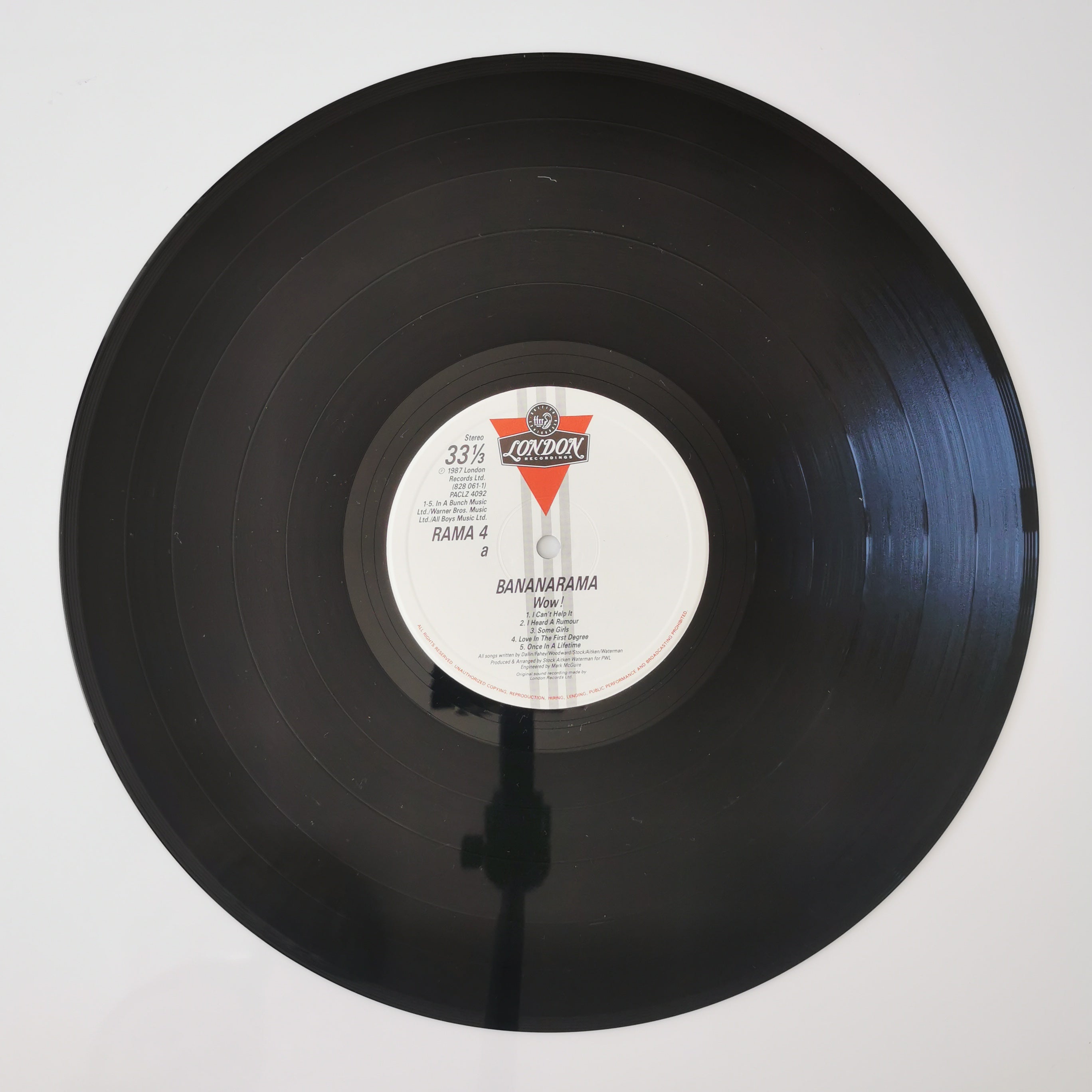 Bananarama – Wow! 1987 Vinyl LP Record