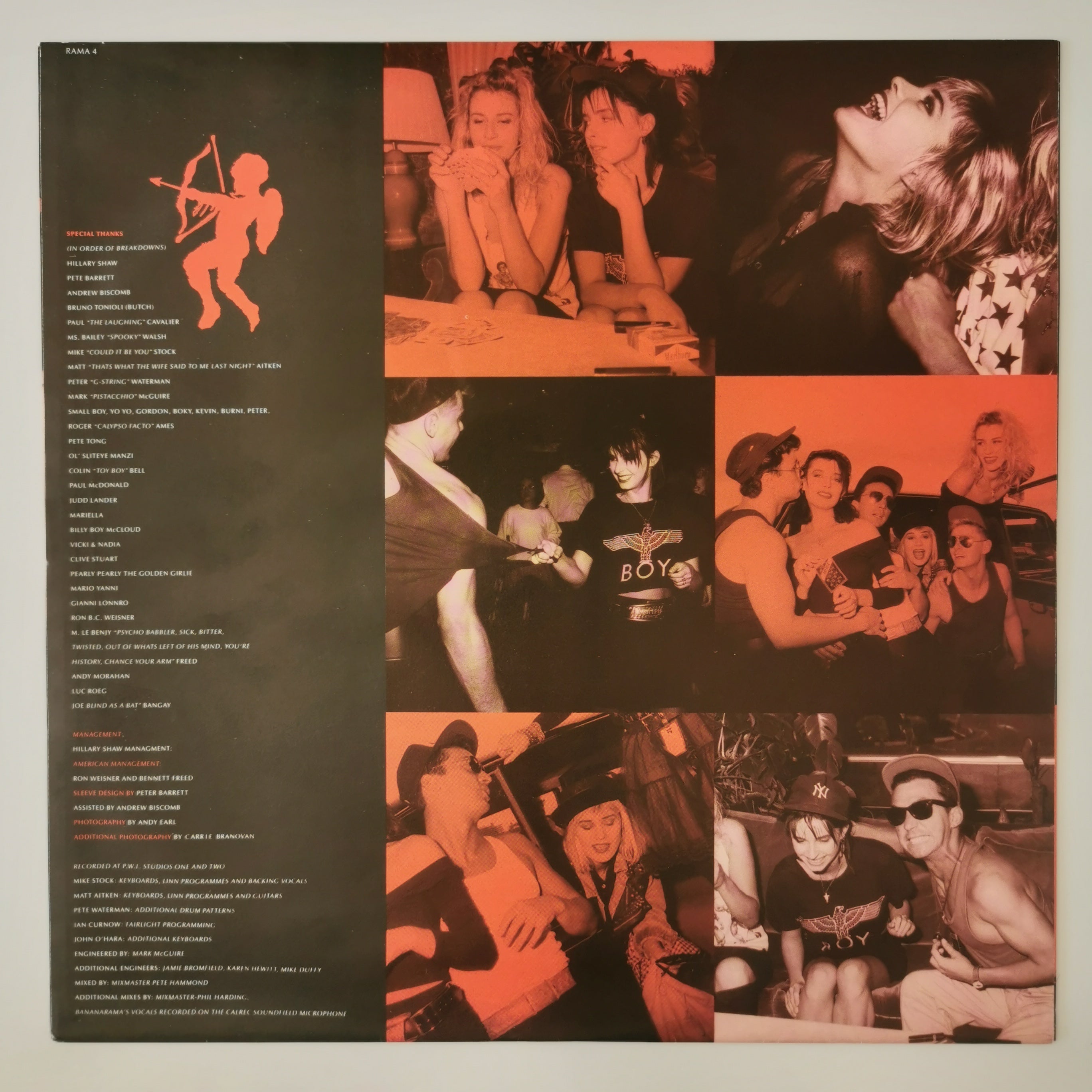 Bananarama – Wow! 1987 Vinyl LP Record