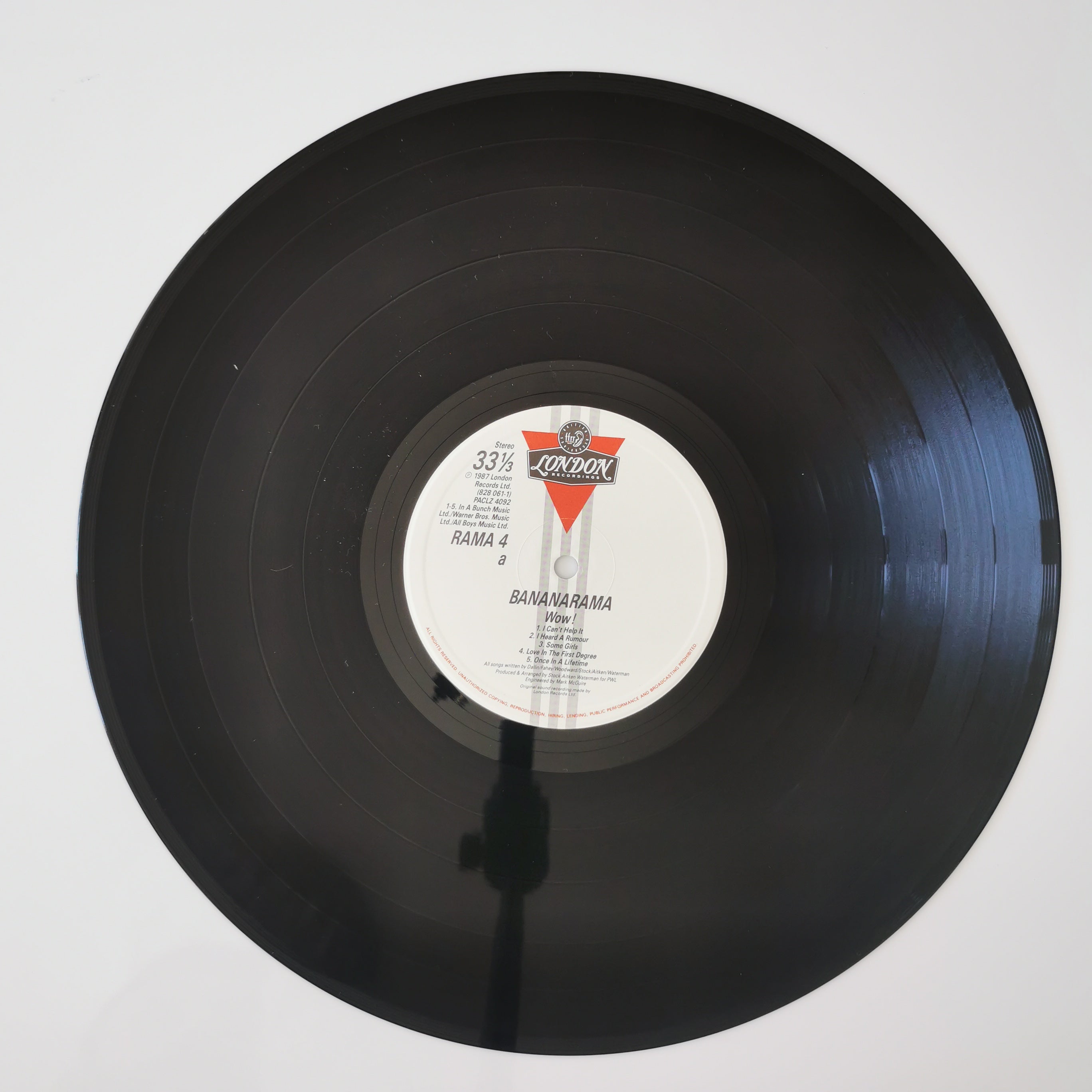 Bananarama – Wow! 1987 Vinyl LP Record