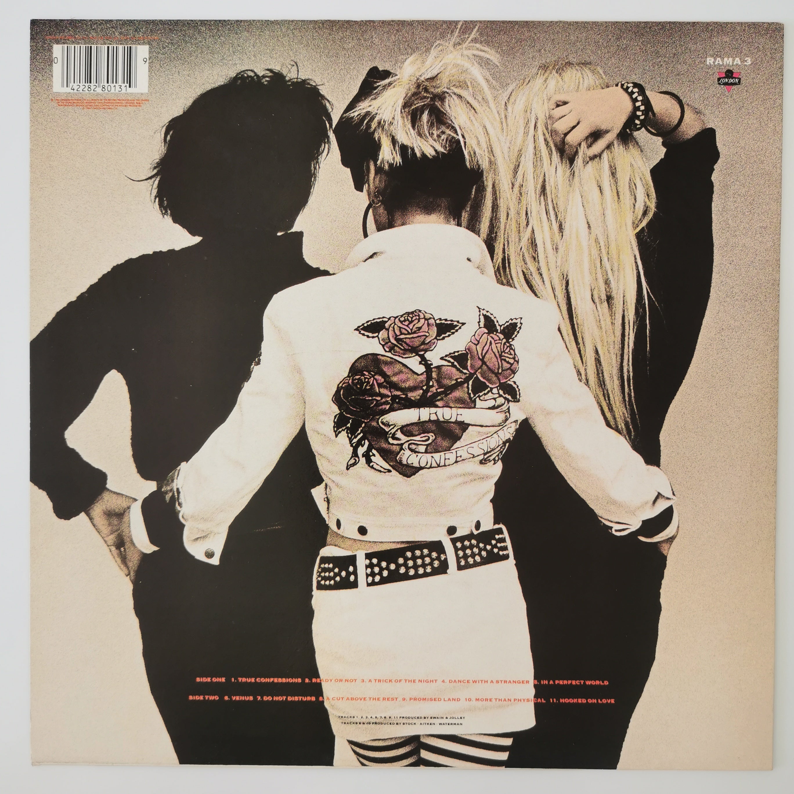 Bananarama – True Confessions 1986 Vinyl LP record