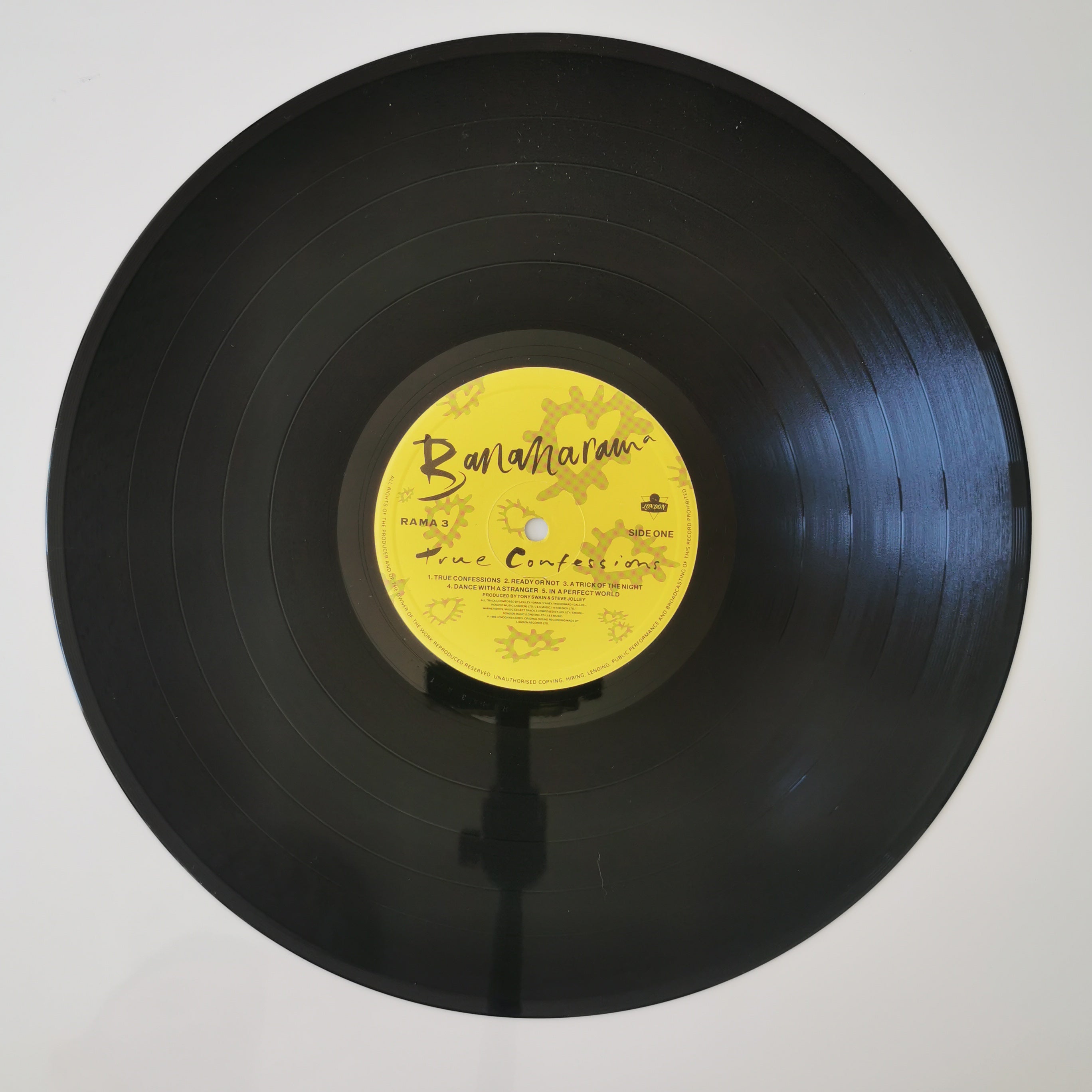 Bananarama – True Confessions 1986 Vinyl LP record