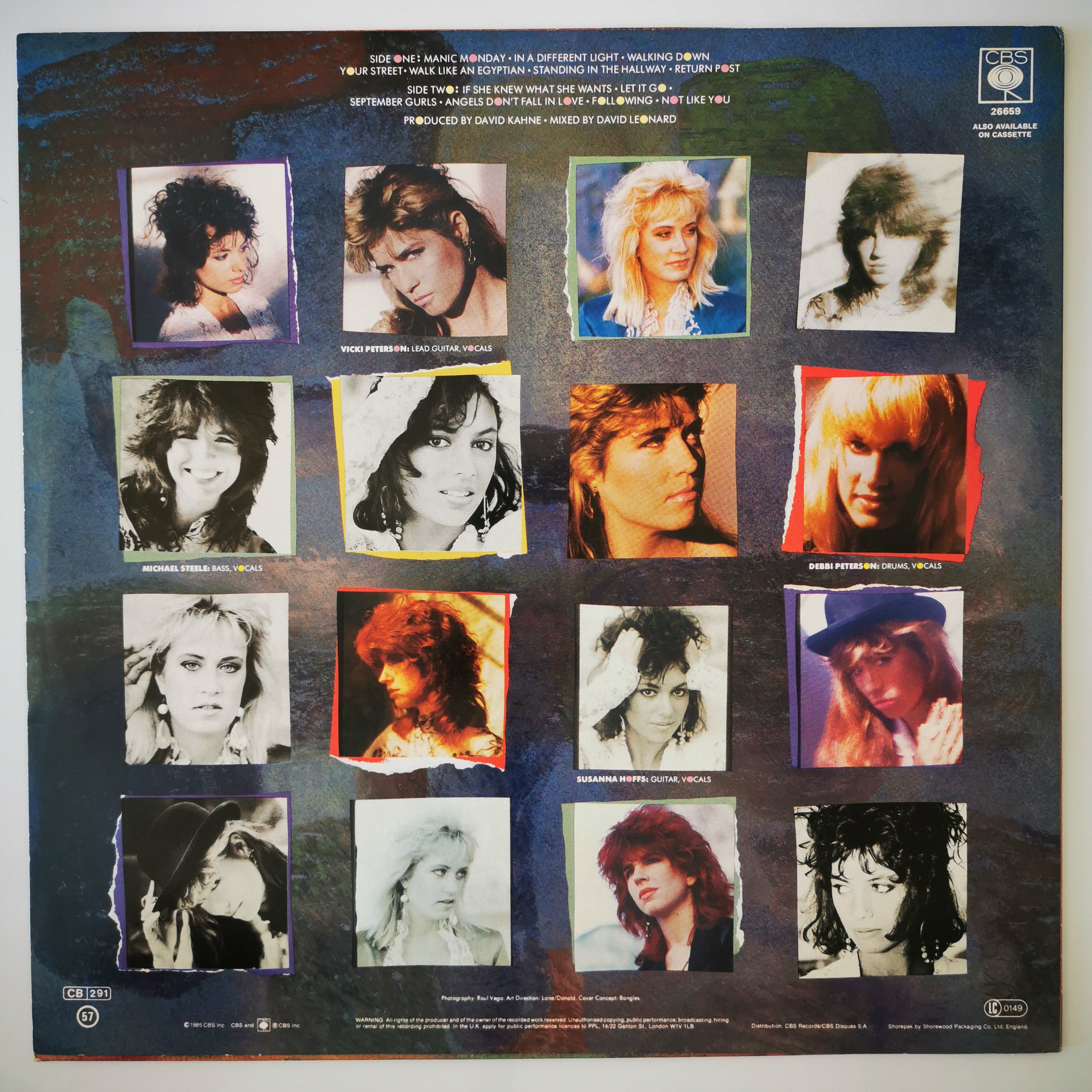 Bangles Different Light Vinyl LP Record 1987