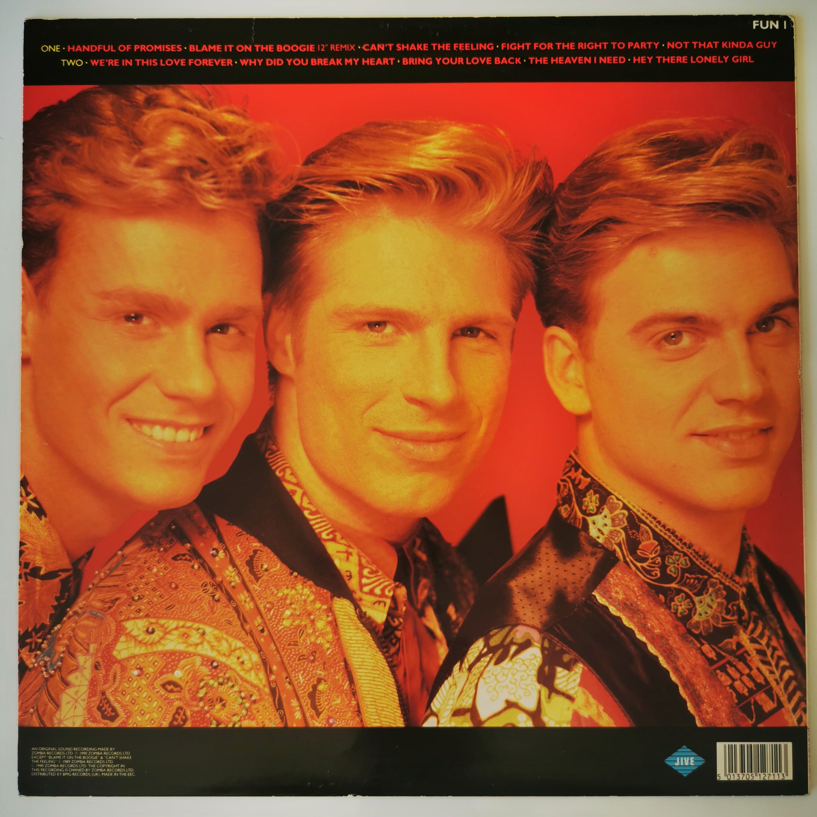 Big Fun – A Pocketful Of Dreams 1991 Vinyl LP Inc Poster