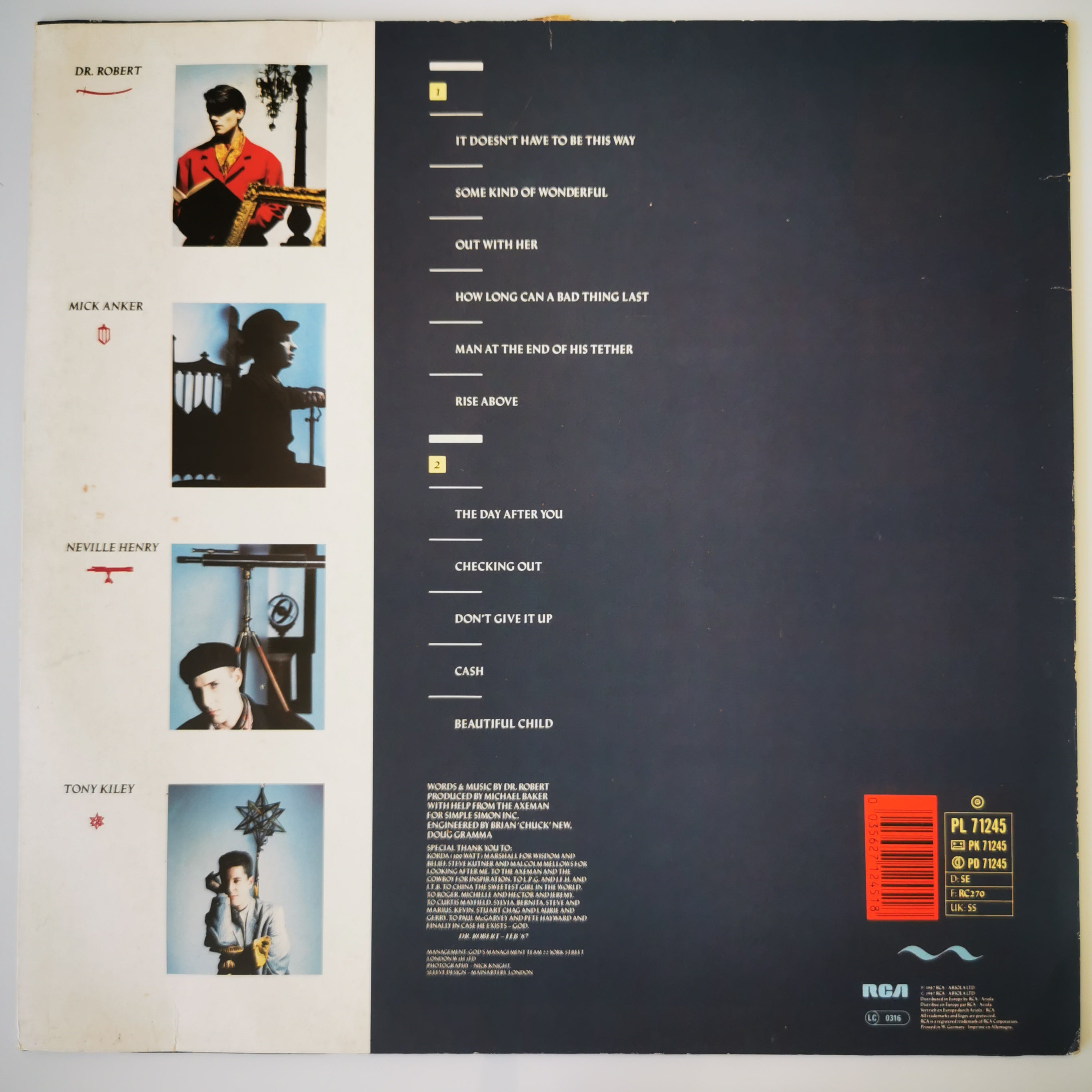 The Blow Monkeys She Was Only A Grocer's Daughter Vinyl LP