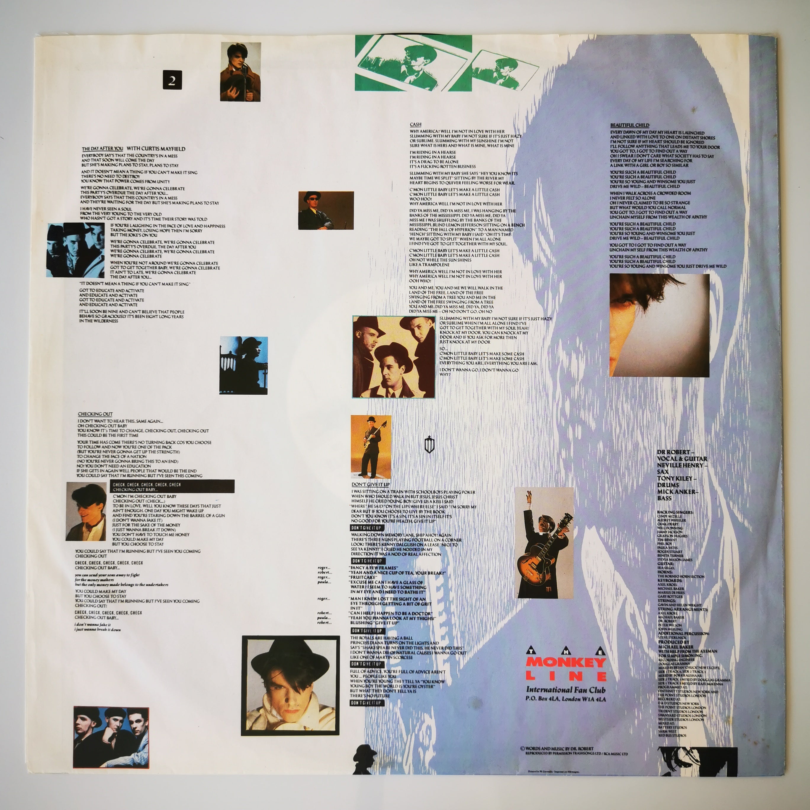 The Blow Monkeys She Was Only A Grocer's Daughter Vinyl LP